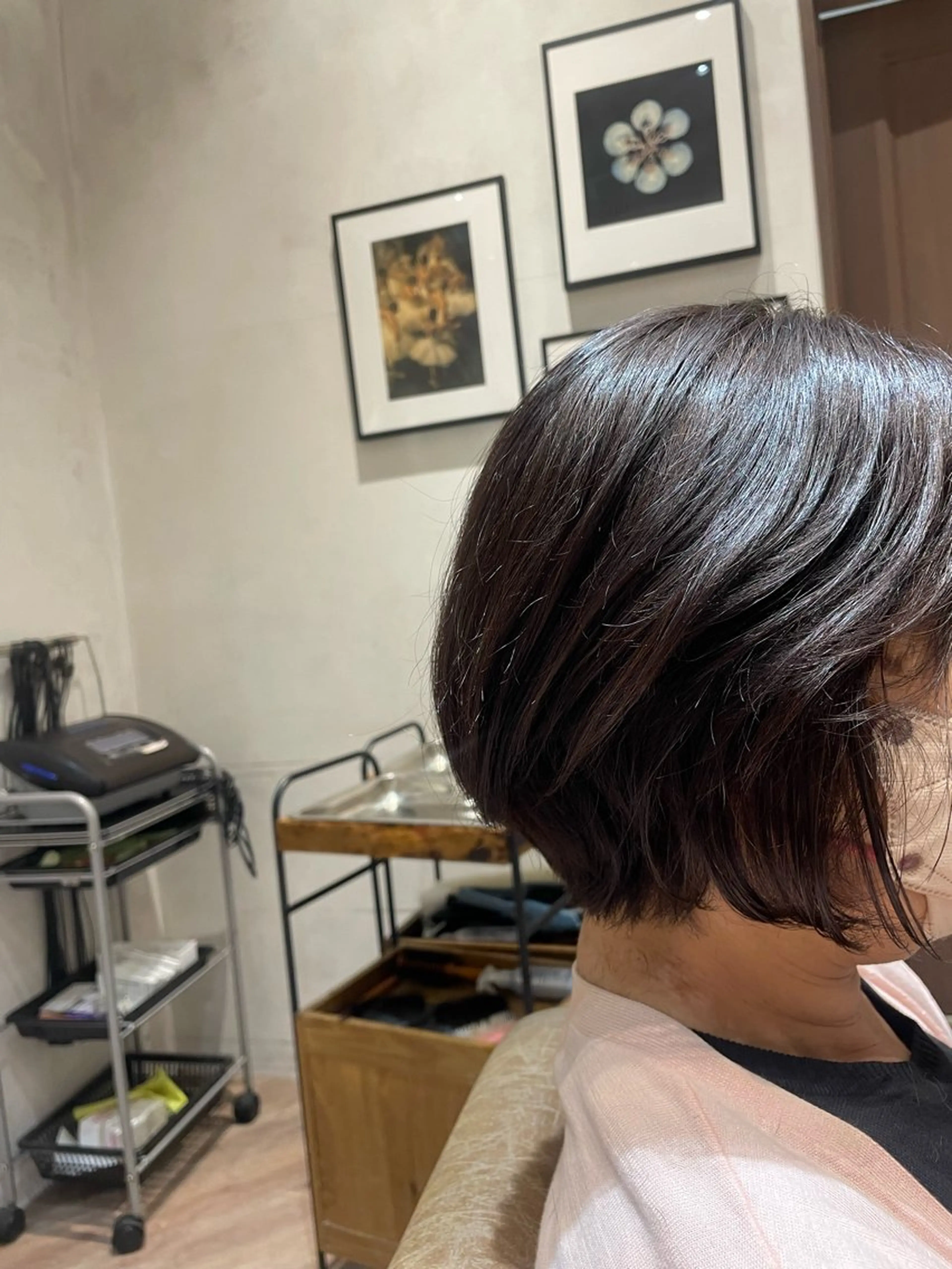 ショート ショートヘア シモカワ マシロのヘアスタイル