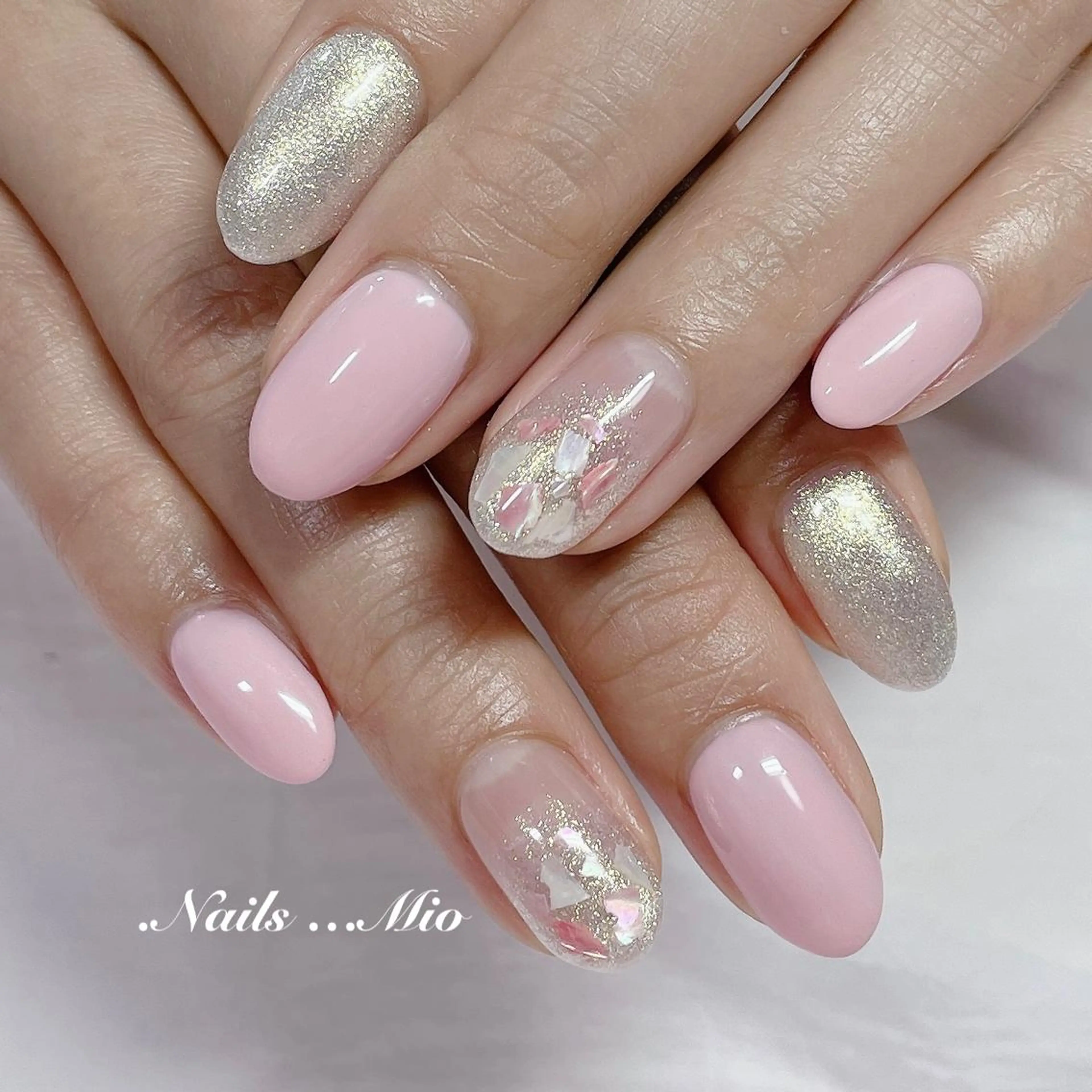 ネイル アートネイル ワンカラーネイル .Nails Mio 赤羽西ネイルサロンのネイルデザイン