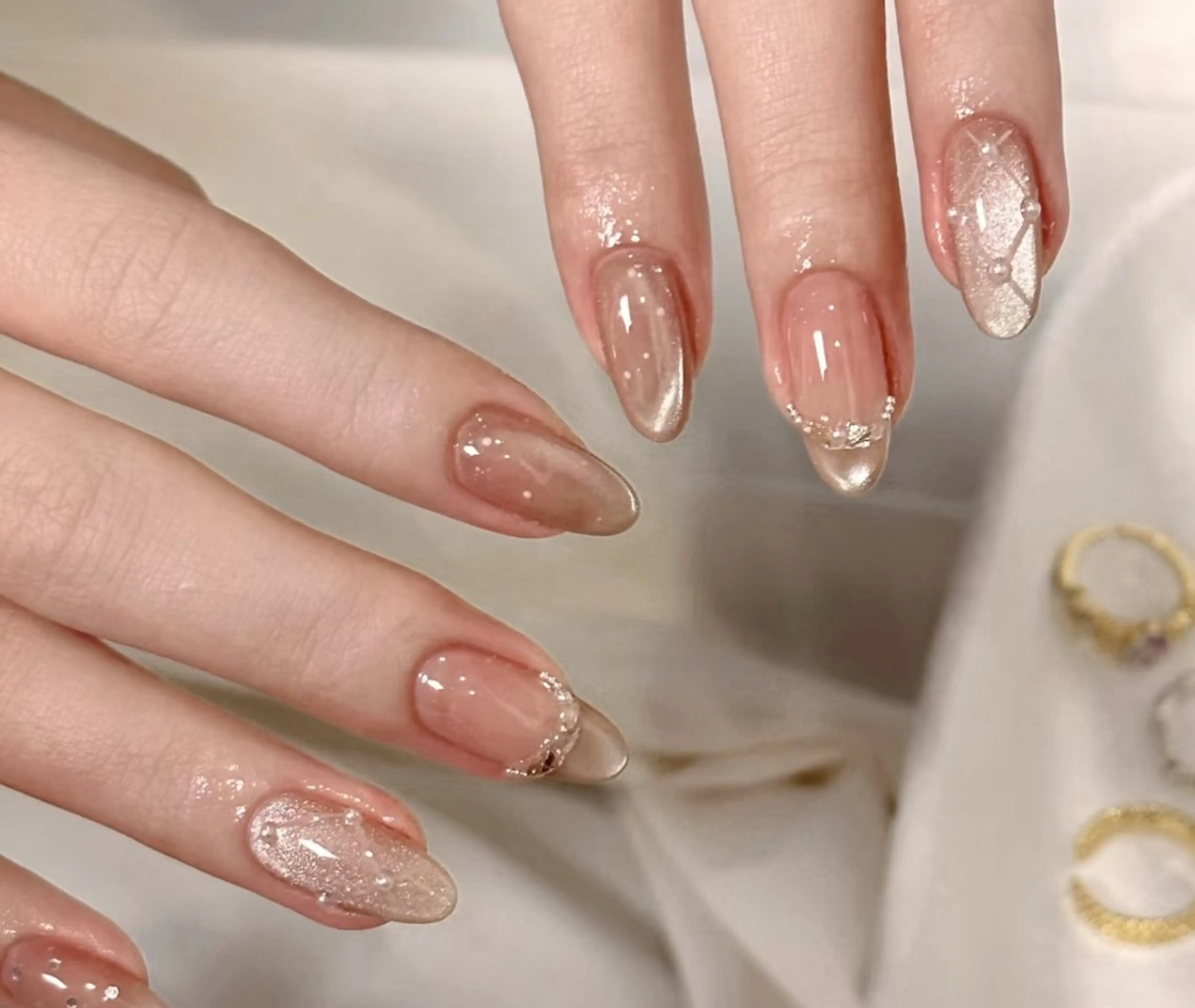 ネイル ハンドネイル Pure&Rich Nailのネイルデザイン