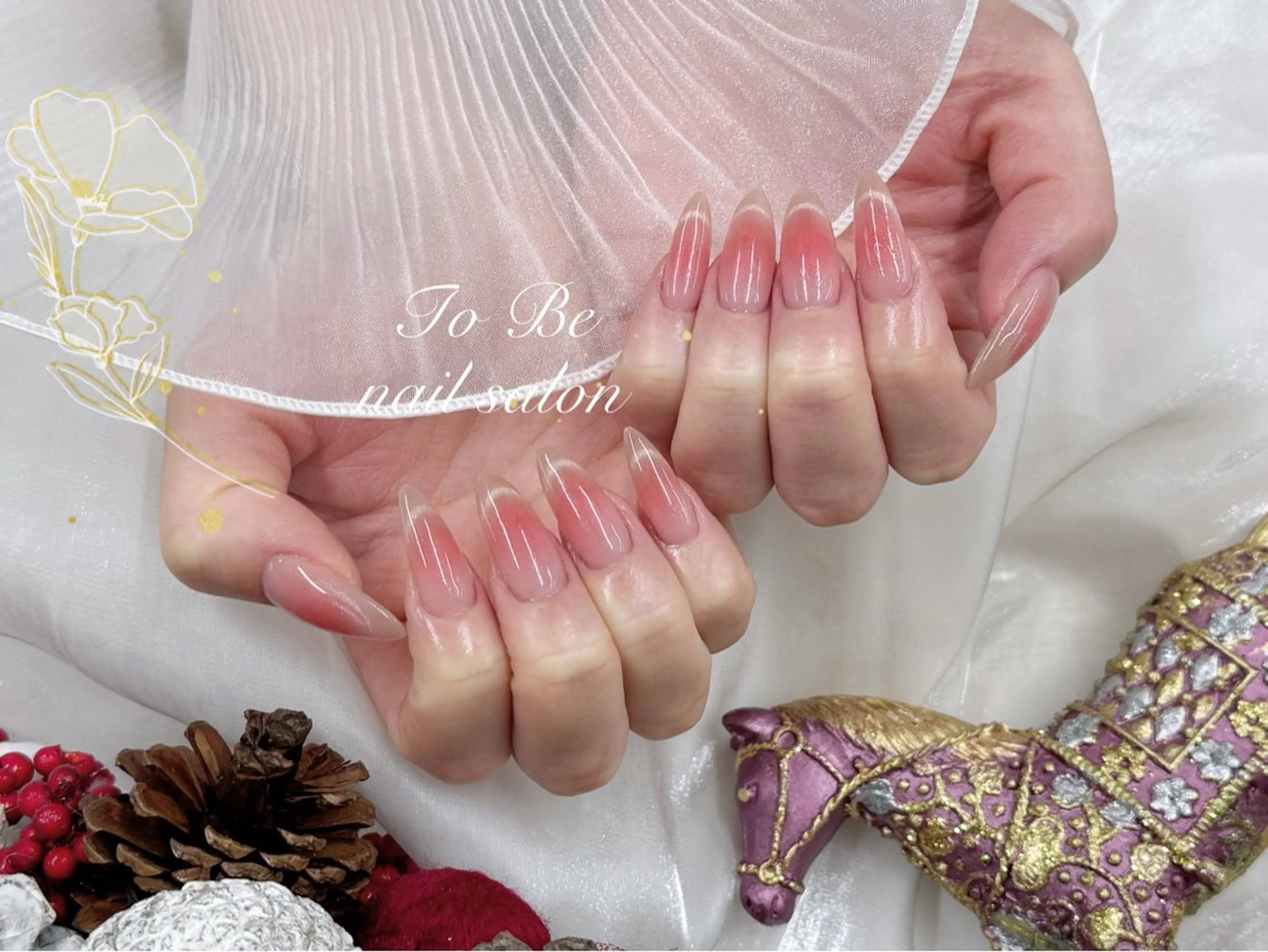 ネイル ハンドネイル Nail Salon To Be珈月のネイルデザイン