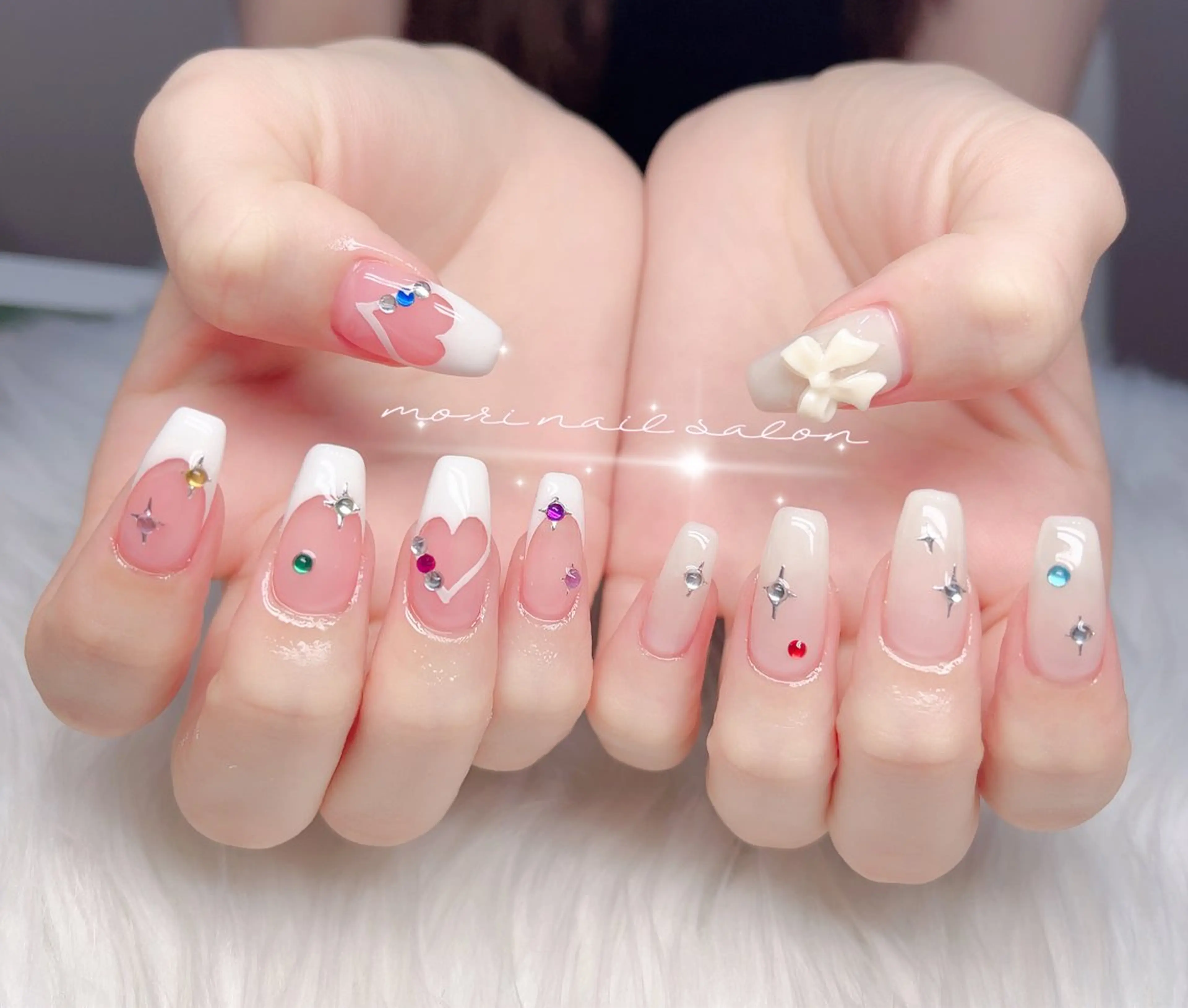 ネイル ハンドネイル 森 ネイルサロンのネイルデザイン