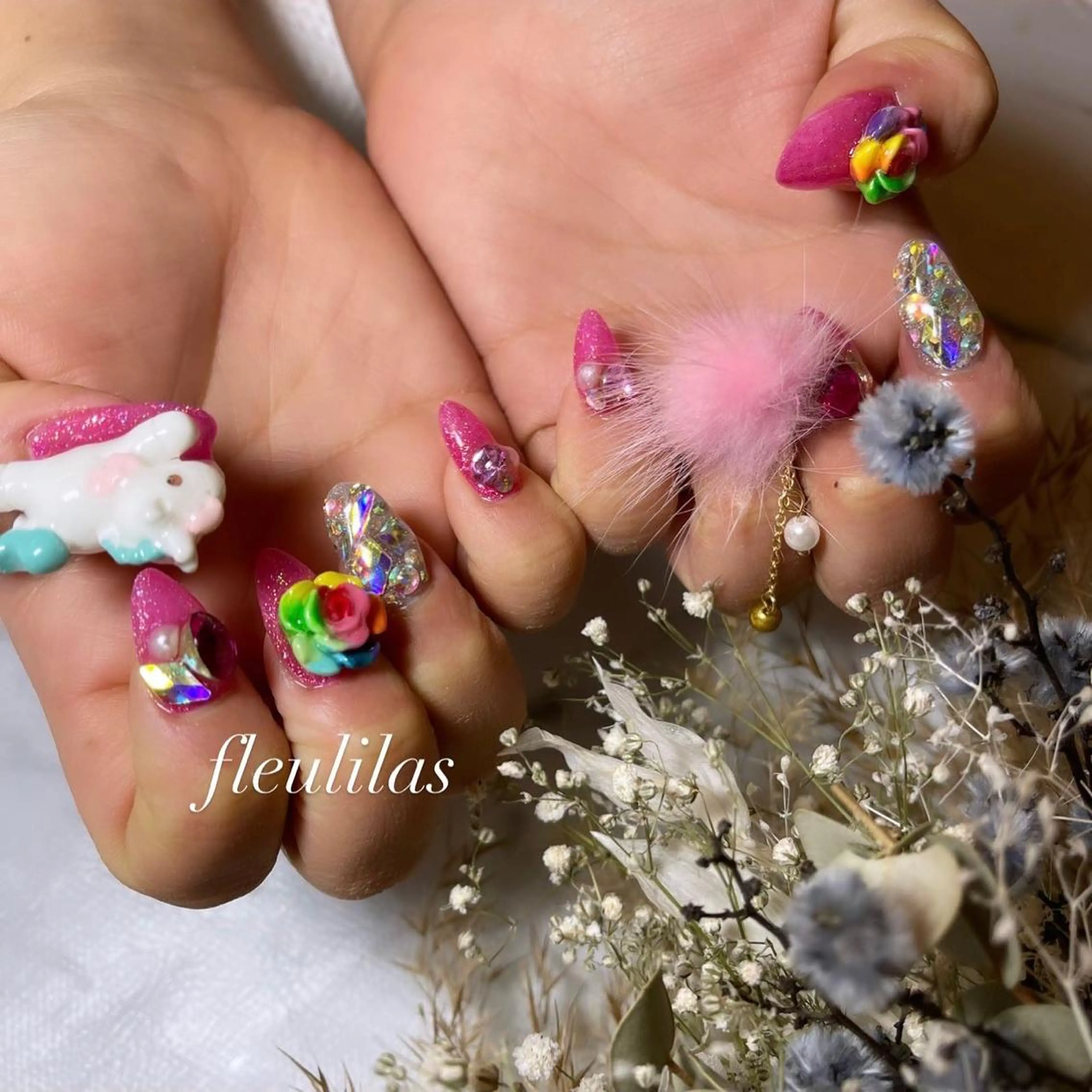 ネイル 成人式 fleulilas 松葉のその他イメージ