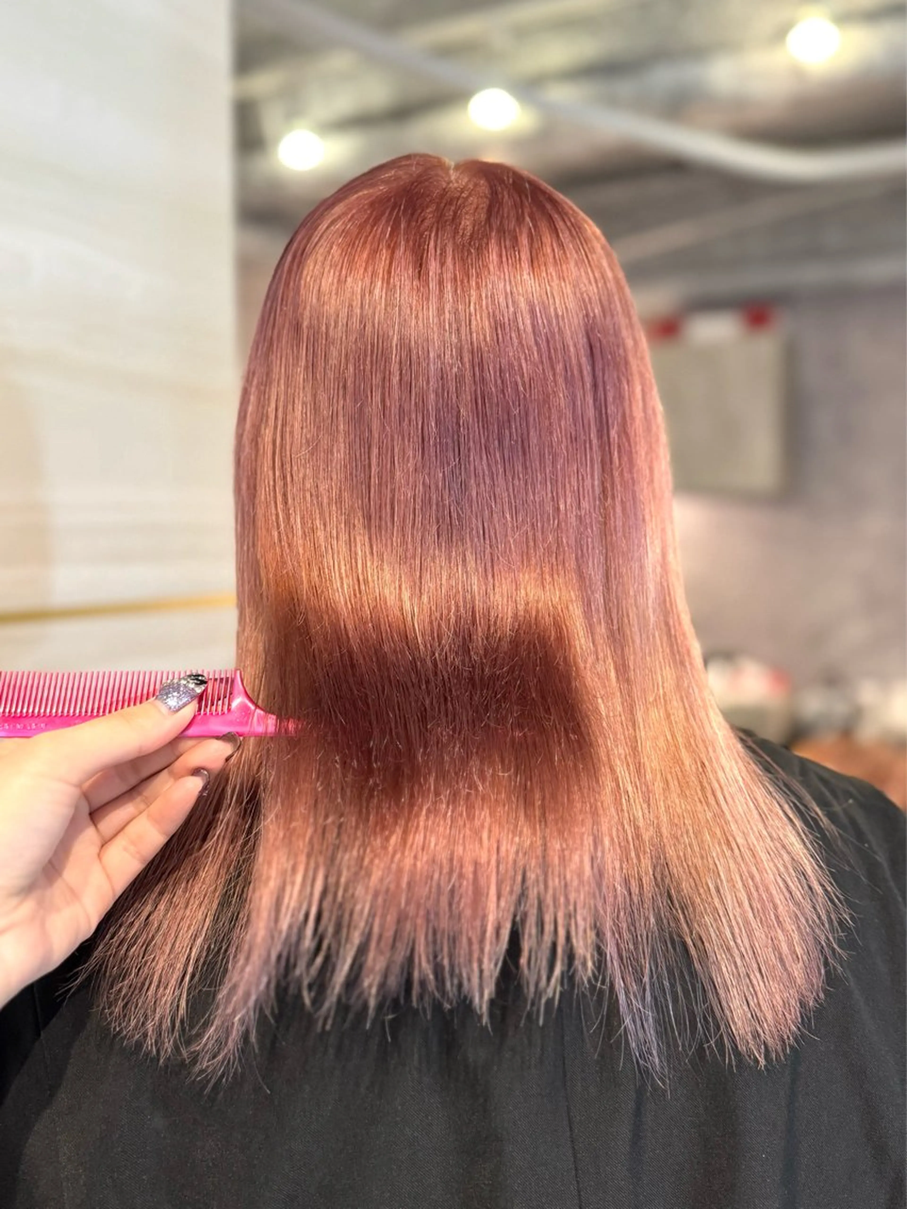 ロング カラー 🩶mana🩶艶髪 /カラーオンカラーのヘアスタイル