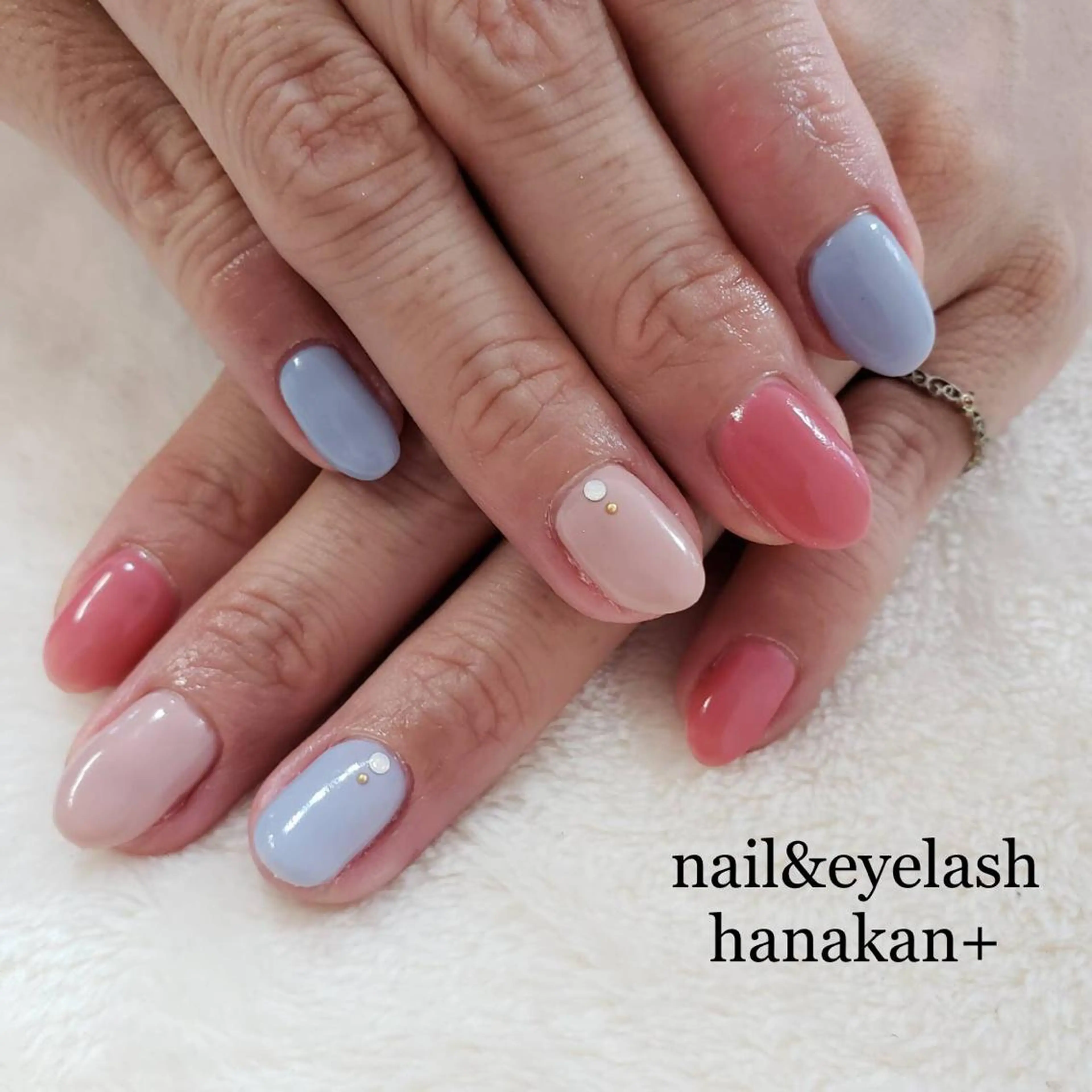 ネイル ストーンネイル ハンドネイル S Fumiのネイルデザイン