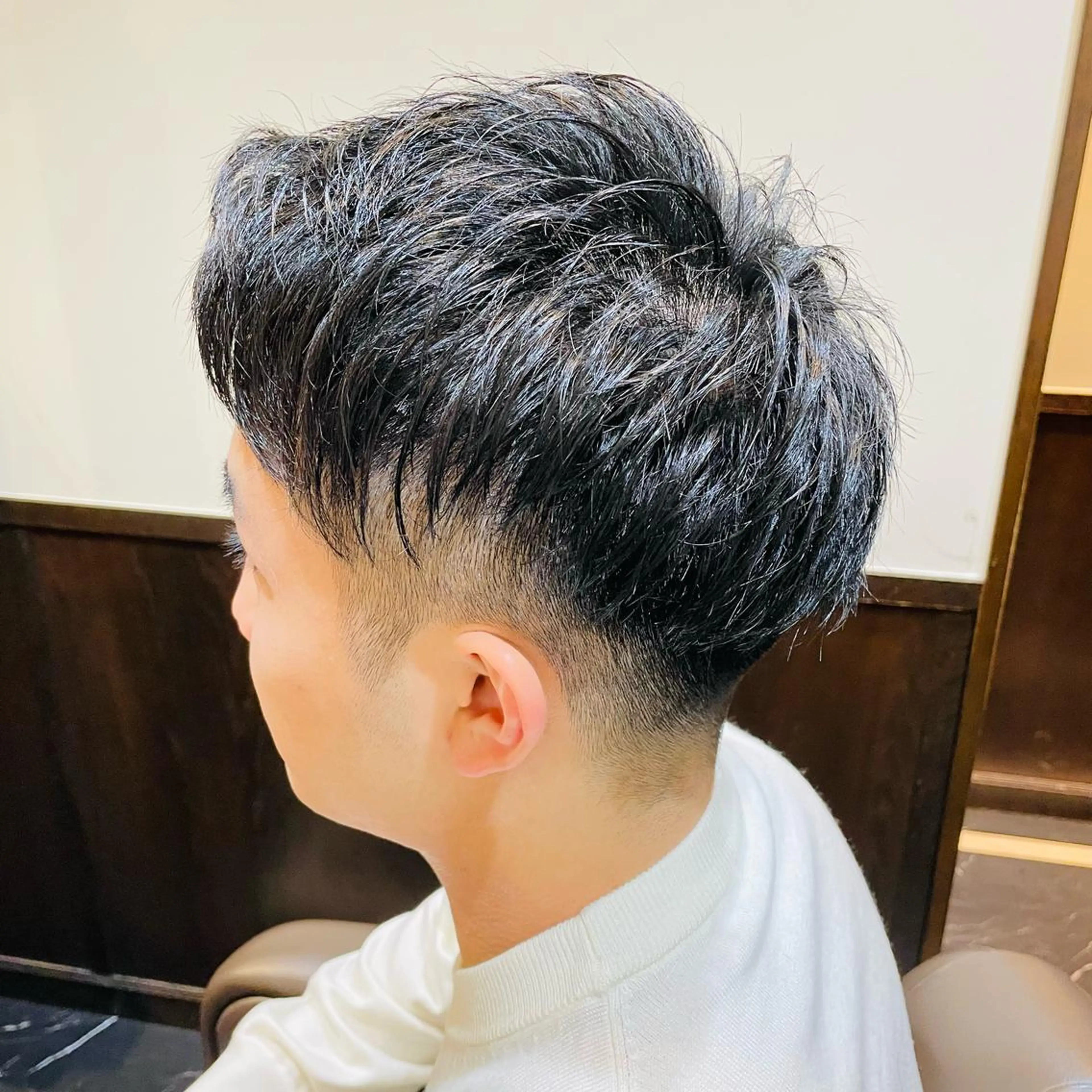 ショート メンズ premium barber表参道店所属・新田 梨乃のヘアスタイル