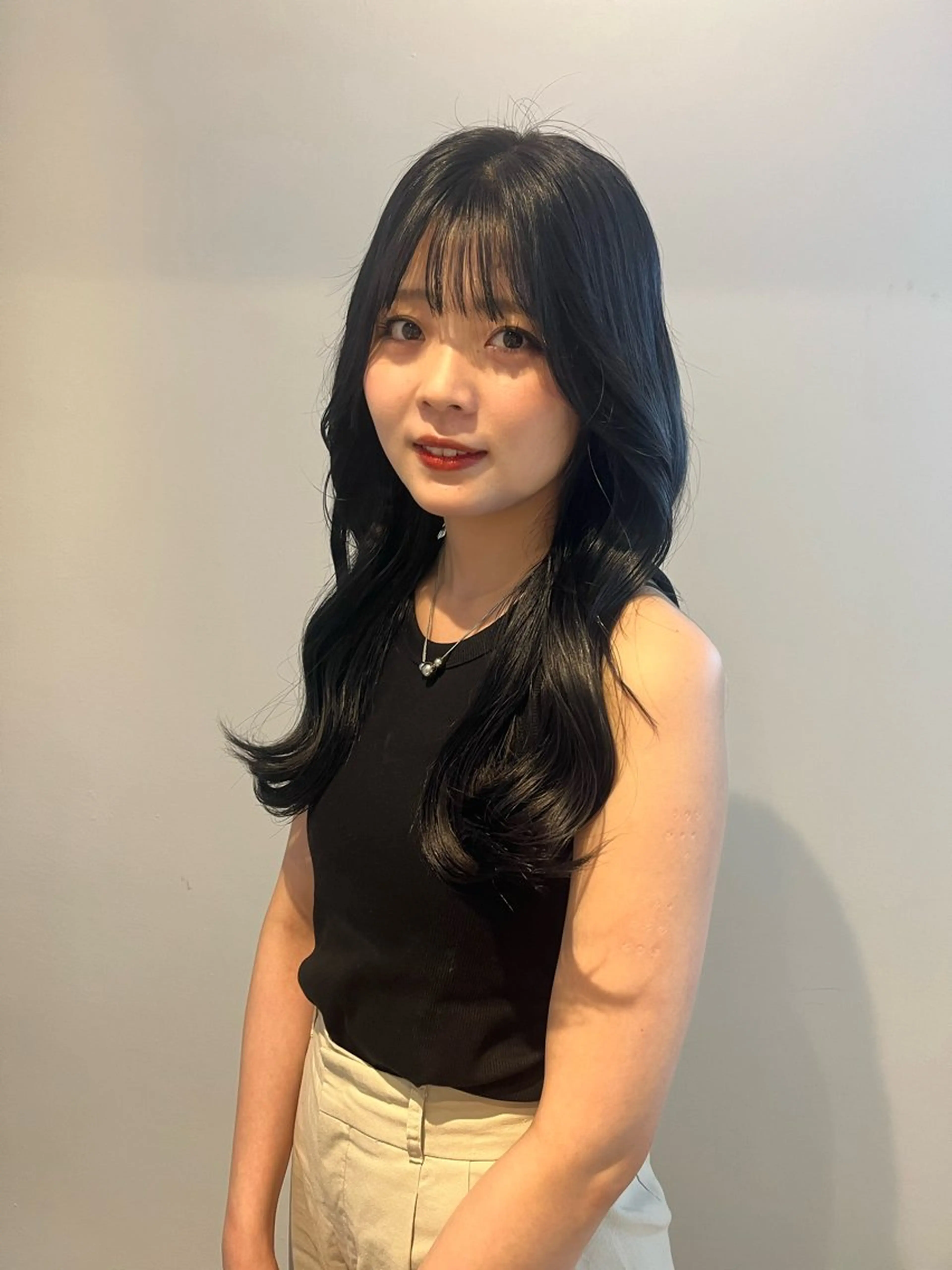 ロング ALLYS 渋谷店所属・最高級の艶のある カラーmei🎨のヘアスタイル