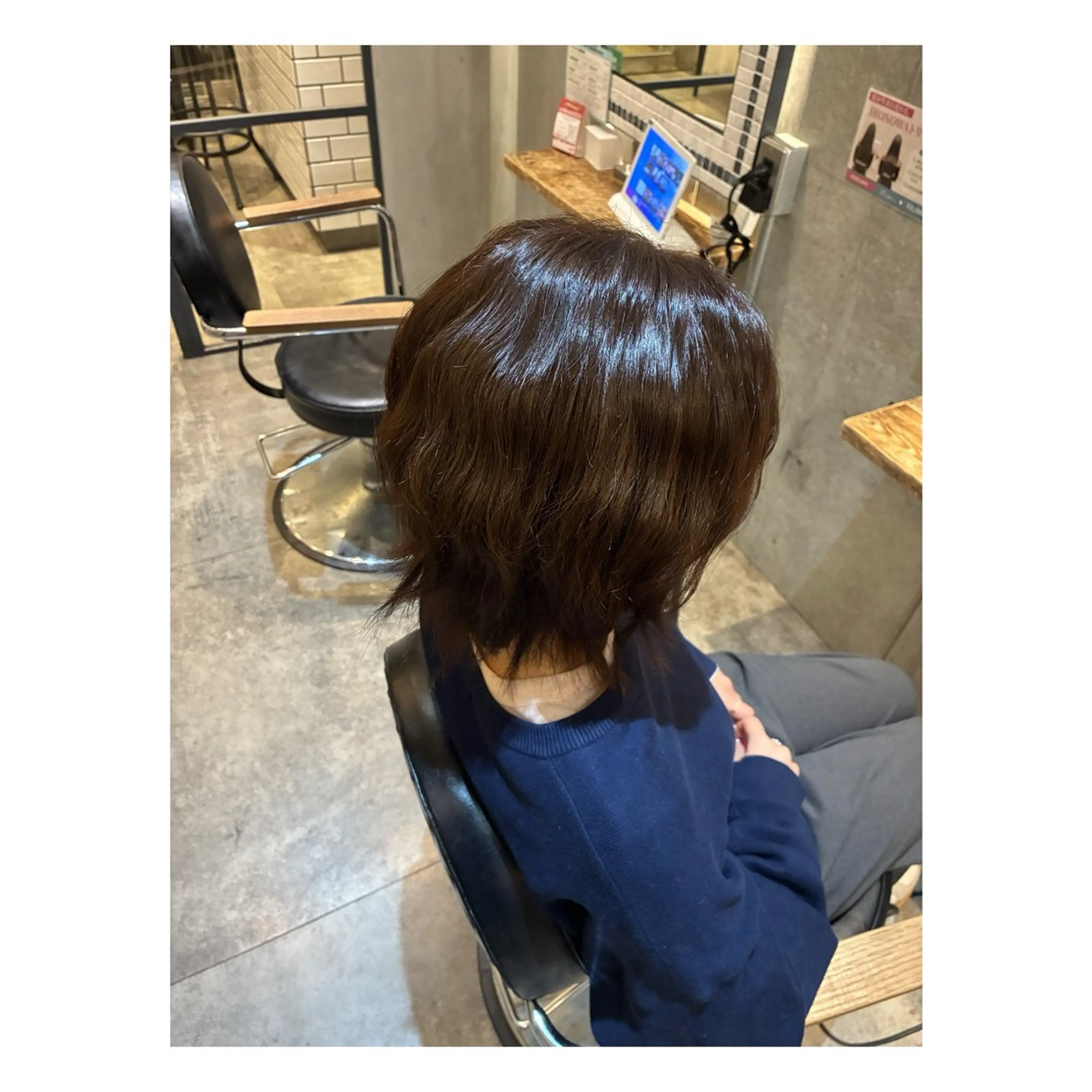 カラー 仲田 美裕子のヘアスタイル