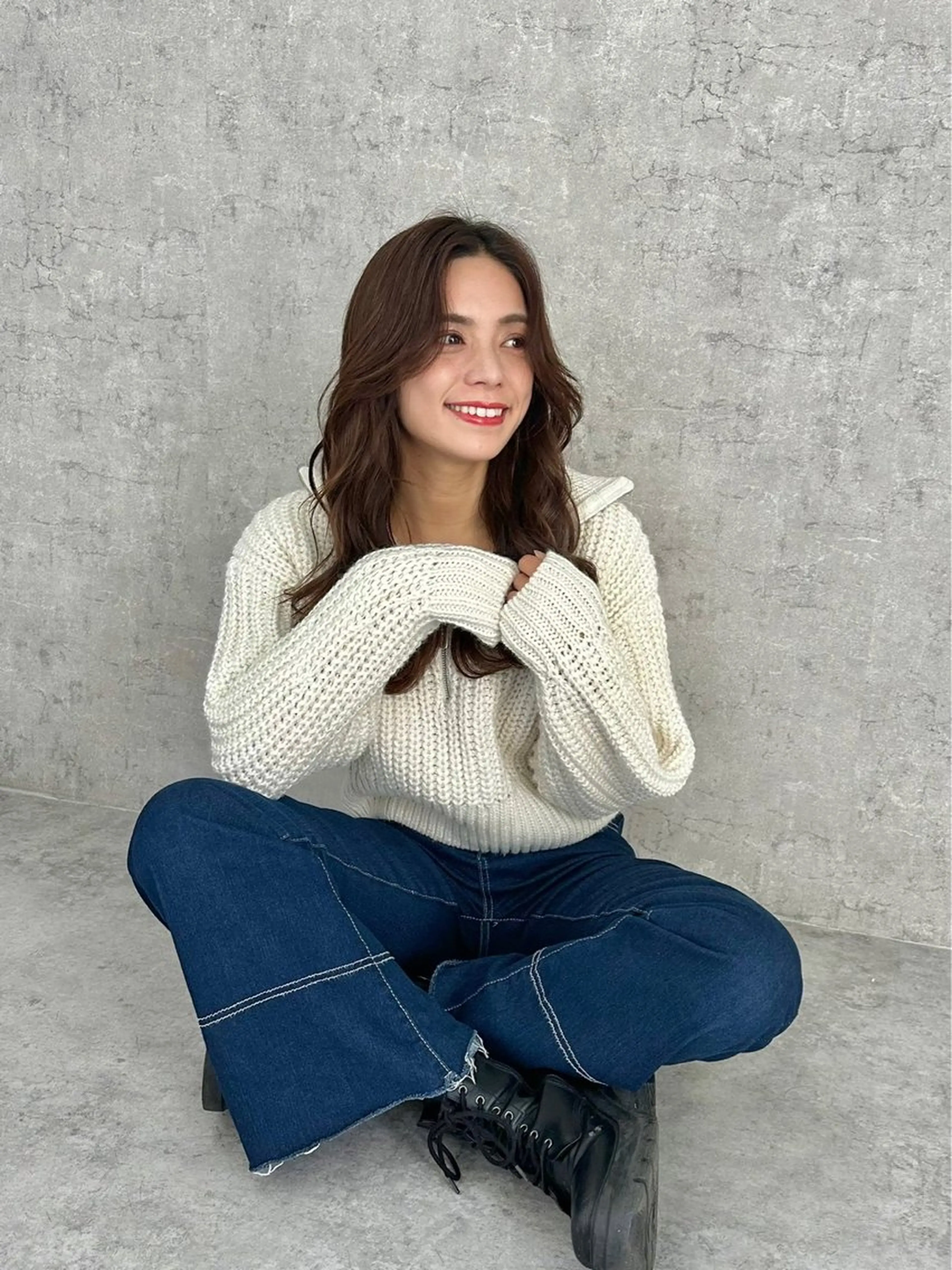 セミロング カラー libelle所属・✨️美髪✨️透明感カ ラー✨️大泉翔／店長のヘアスタイル