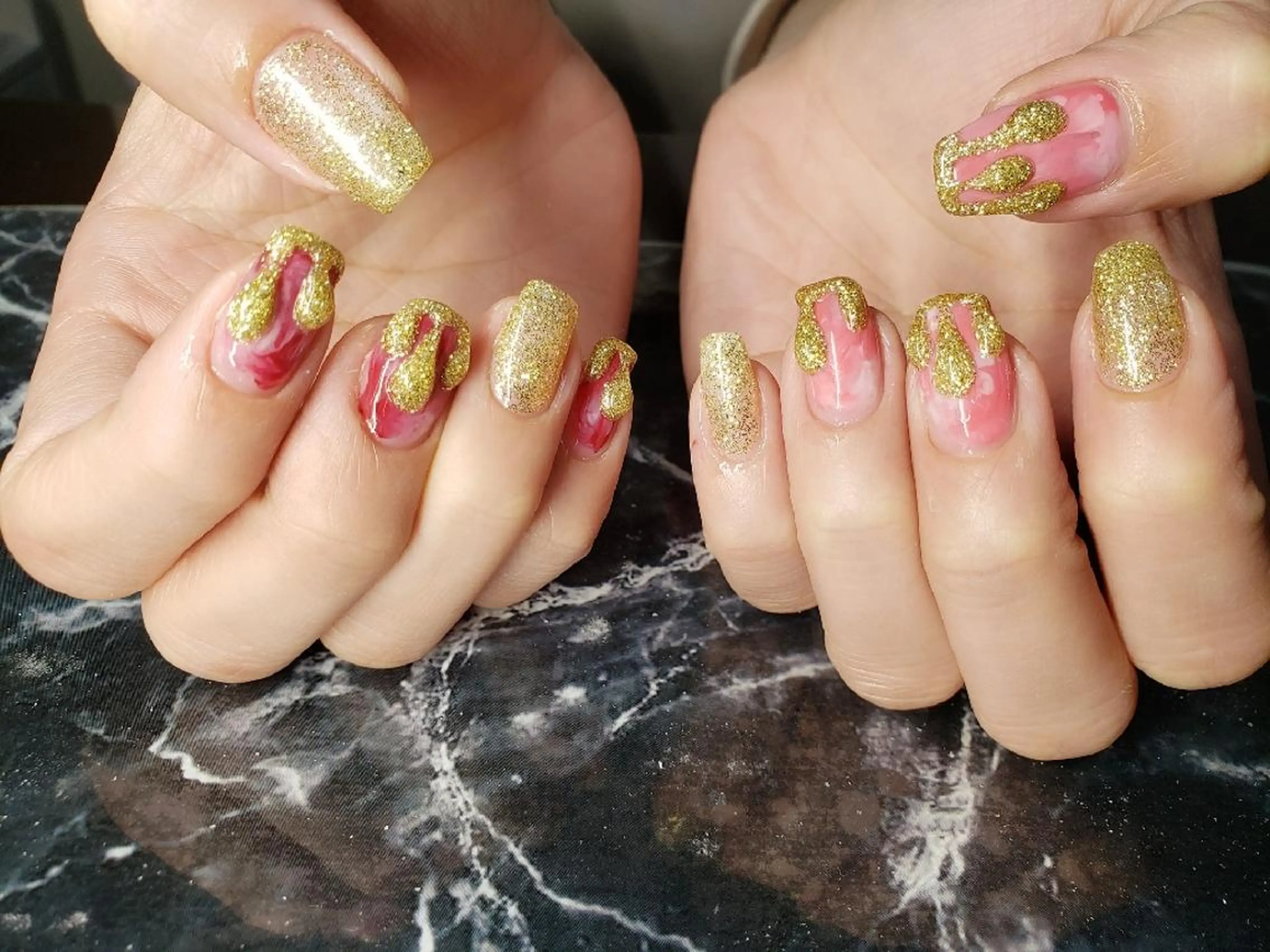 ショート ネイル ハンドネイル クロキ 。のネイルデザイン