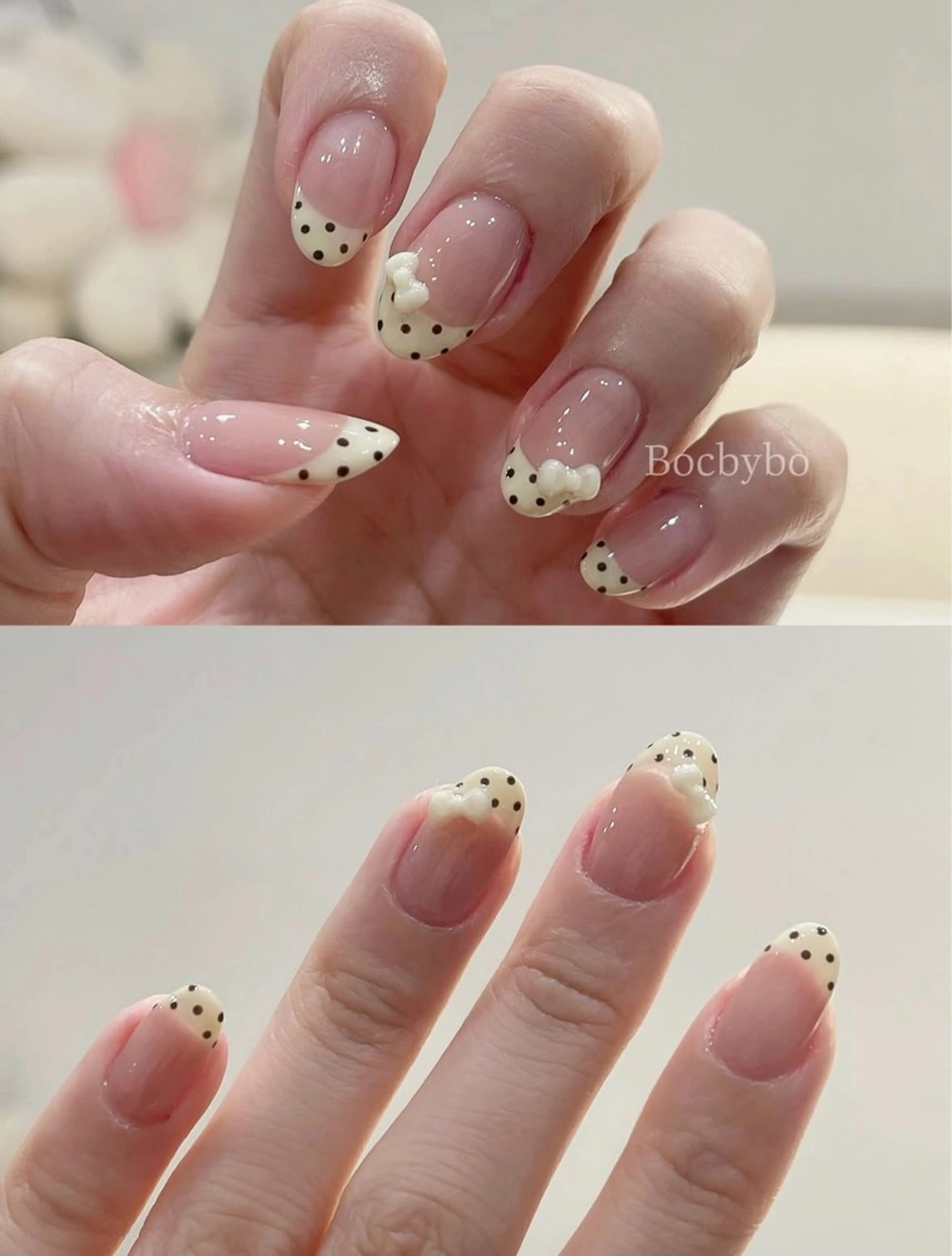 ネイル チークネイル フットネイル フレンチネイル グラデーション 韓国ネイル RibbonNail Staffのネイルデザイン