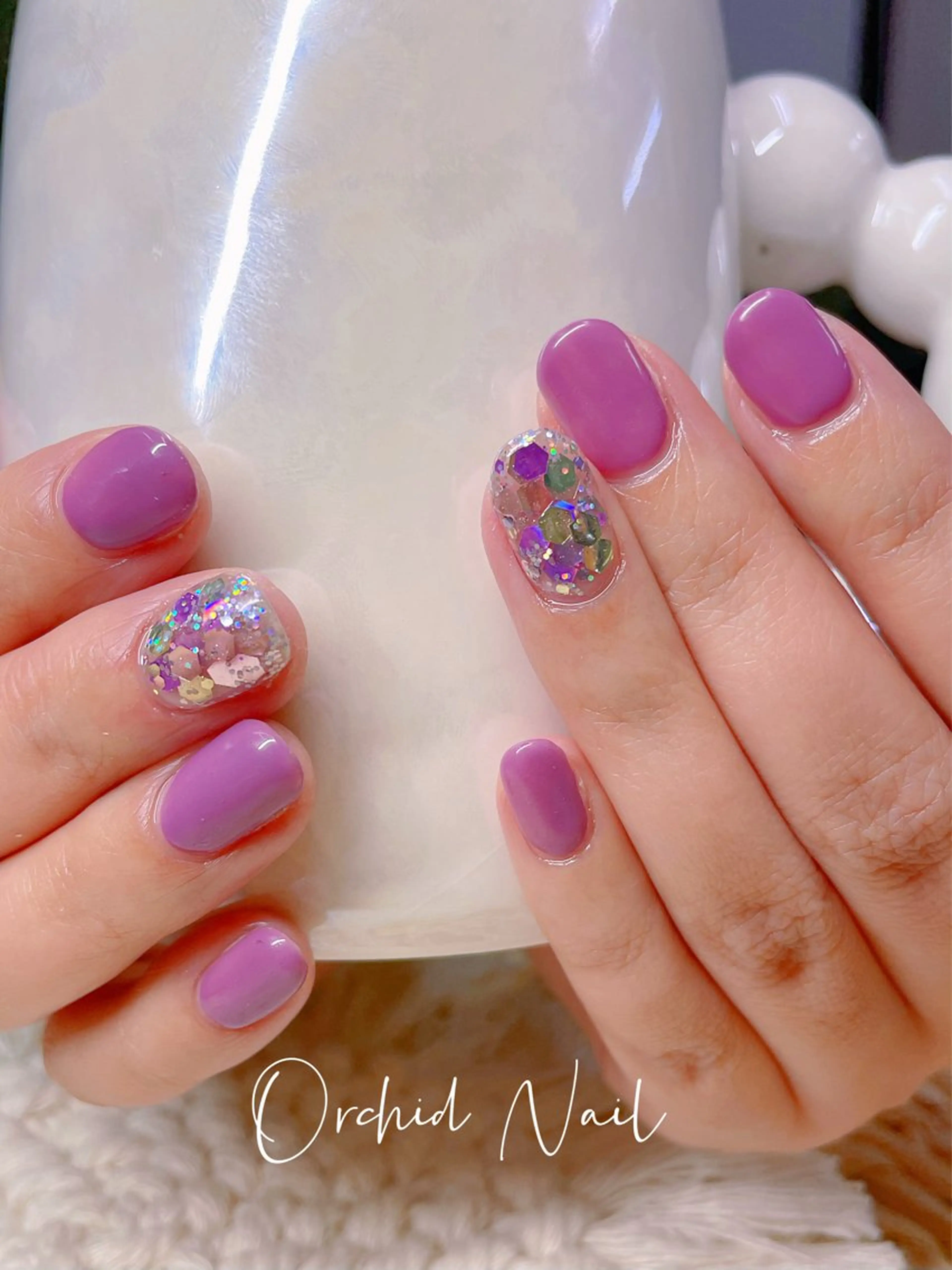 ネイル ハンドネイル Orchid Nailのネイルデザイン