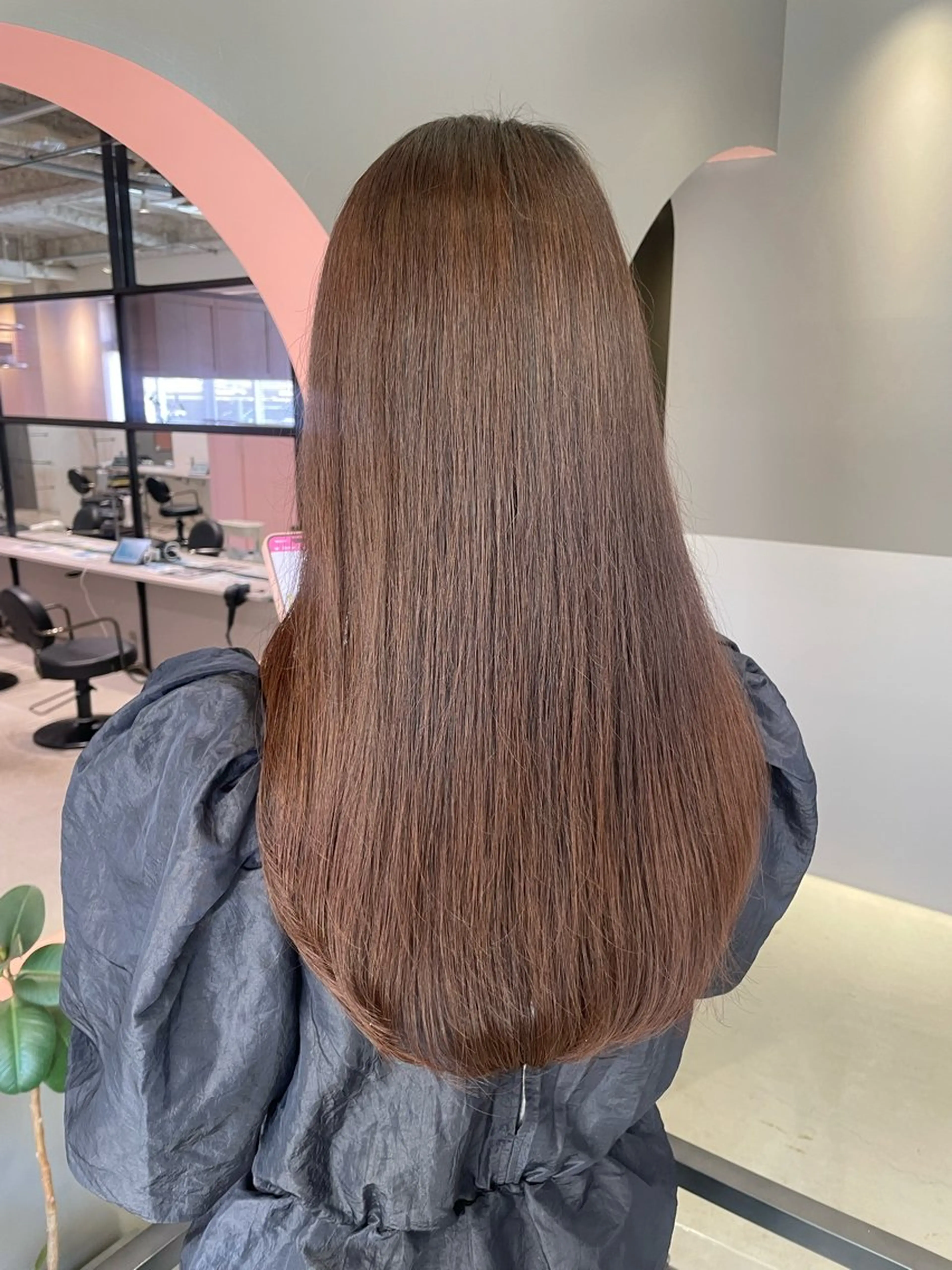 ロング カット ないとう ゆうかのヘアスタイル