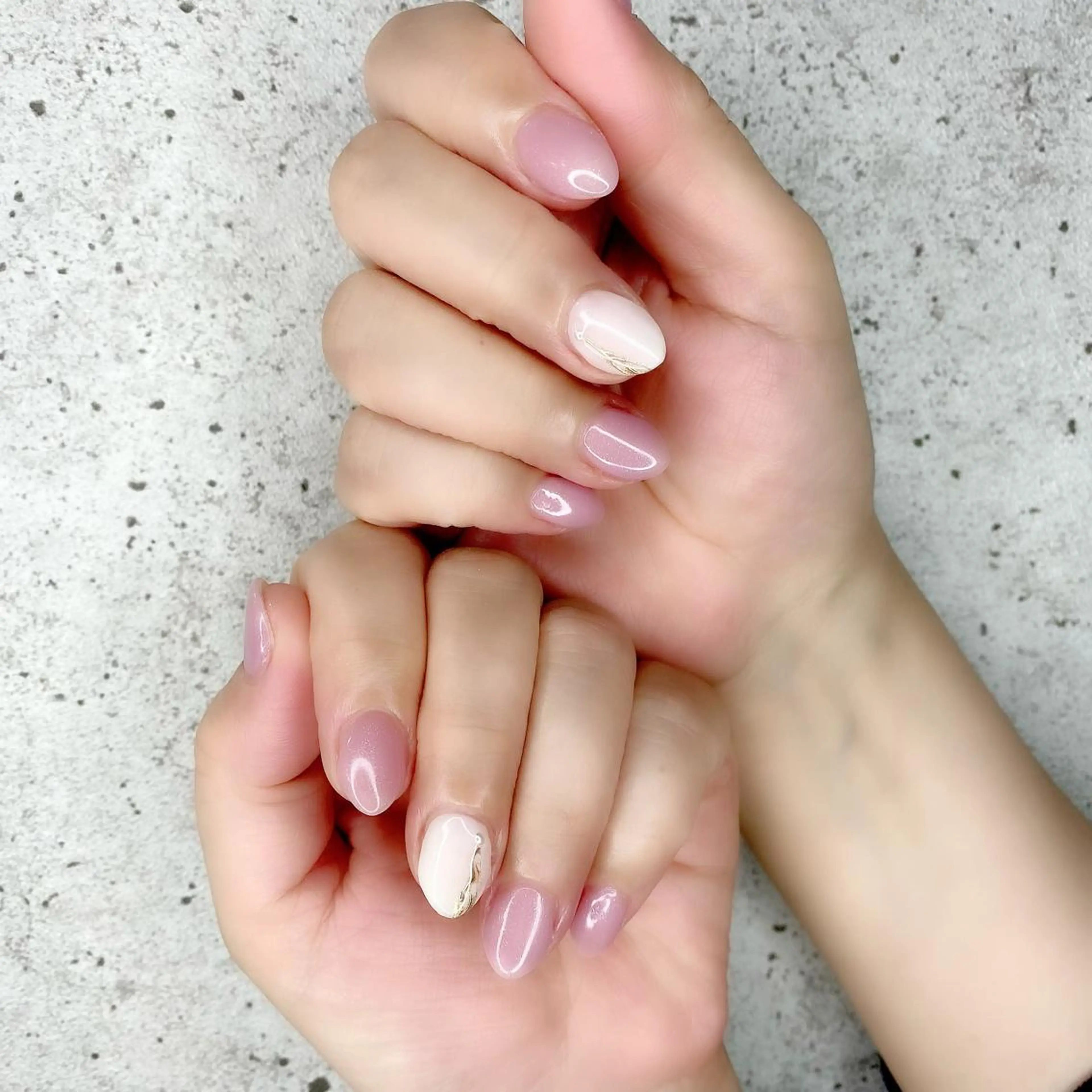 ショート カラー パーマ ヘアアレンジ メンズ キッズ ネイル マツエク・マツパ アイブロウ ベージュカラー パープルカラー アートネイル フットネイル ニュアンスネイル ハンドネイル Salon Ｋのネイルデザイン