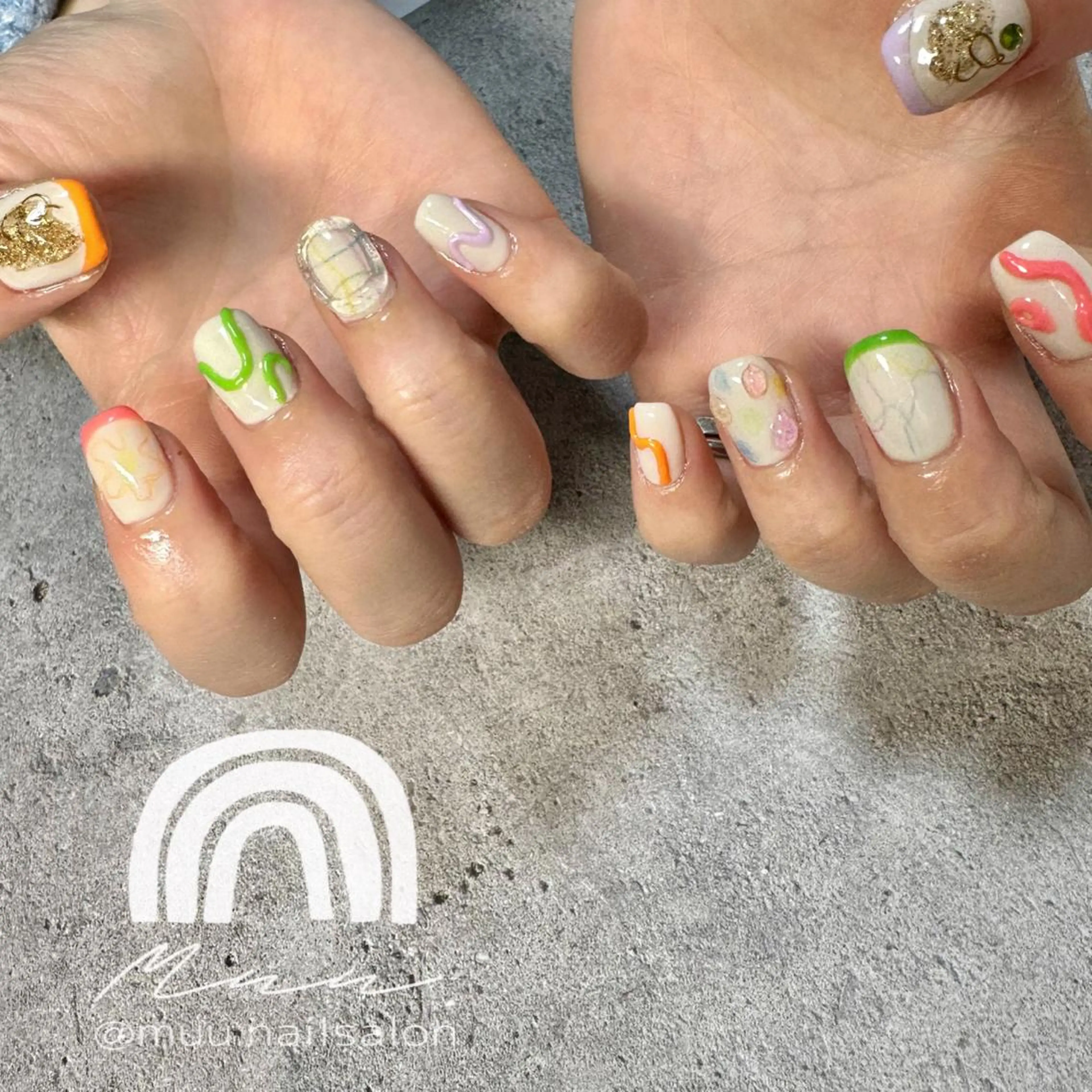 ネイル ハンドネイル ハンドケア muu. maiのネイルデザイン