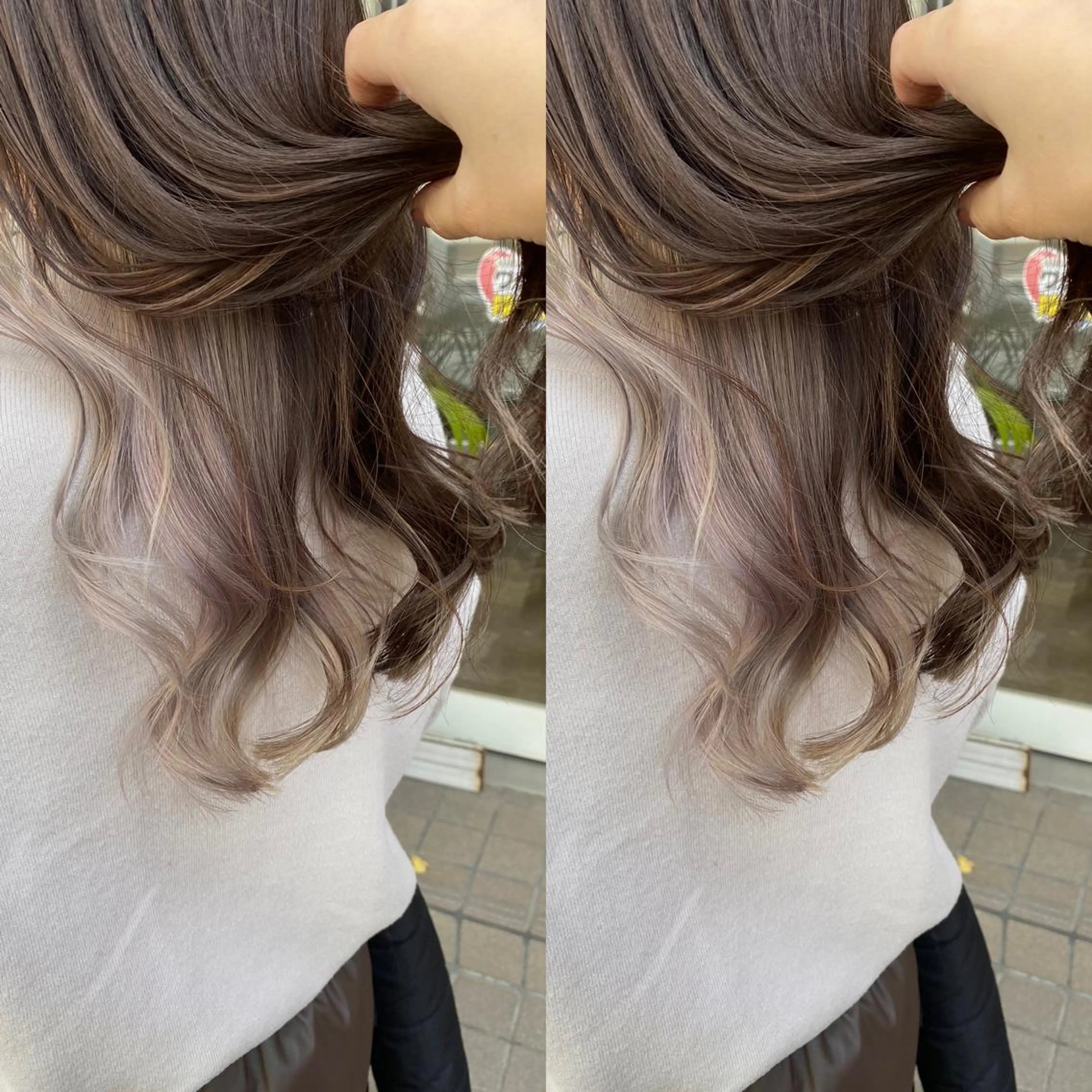 ロング 西元 亜由美のヘアスタイル