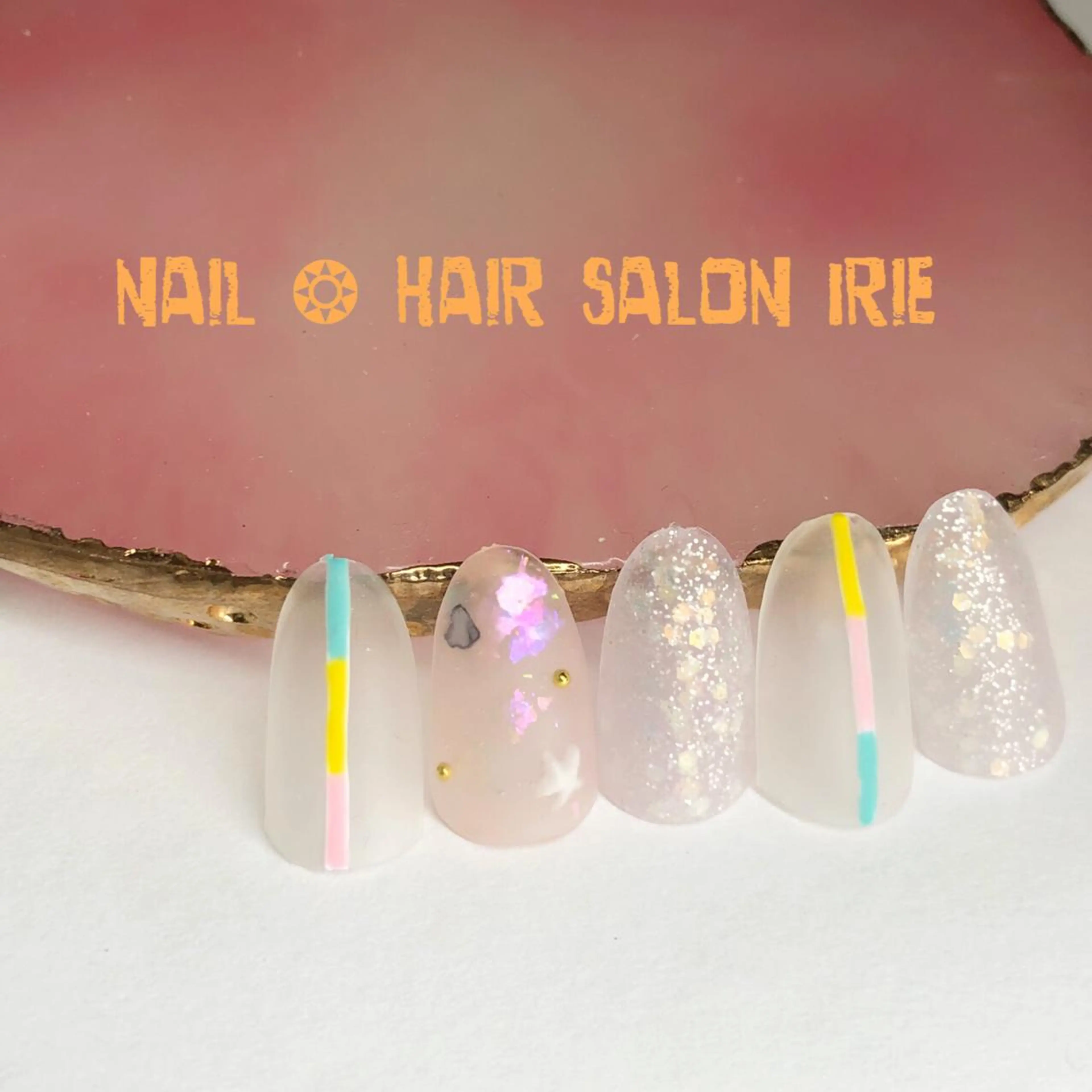 ネイル Hair salon Irie所属・與儀 知佳のネイルデザイン