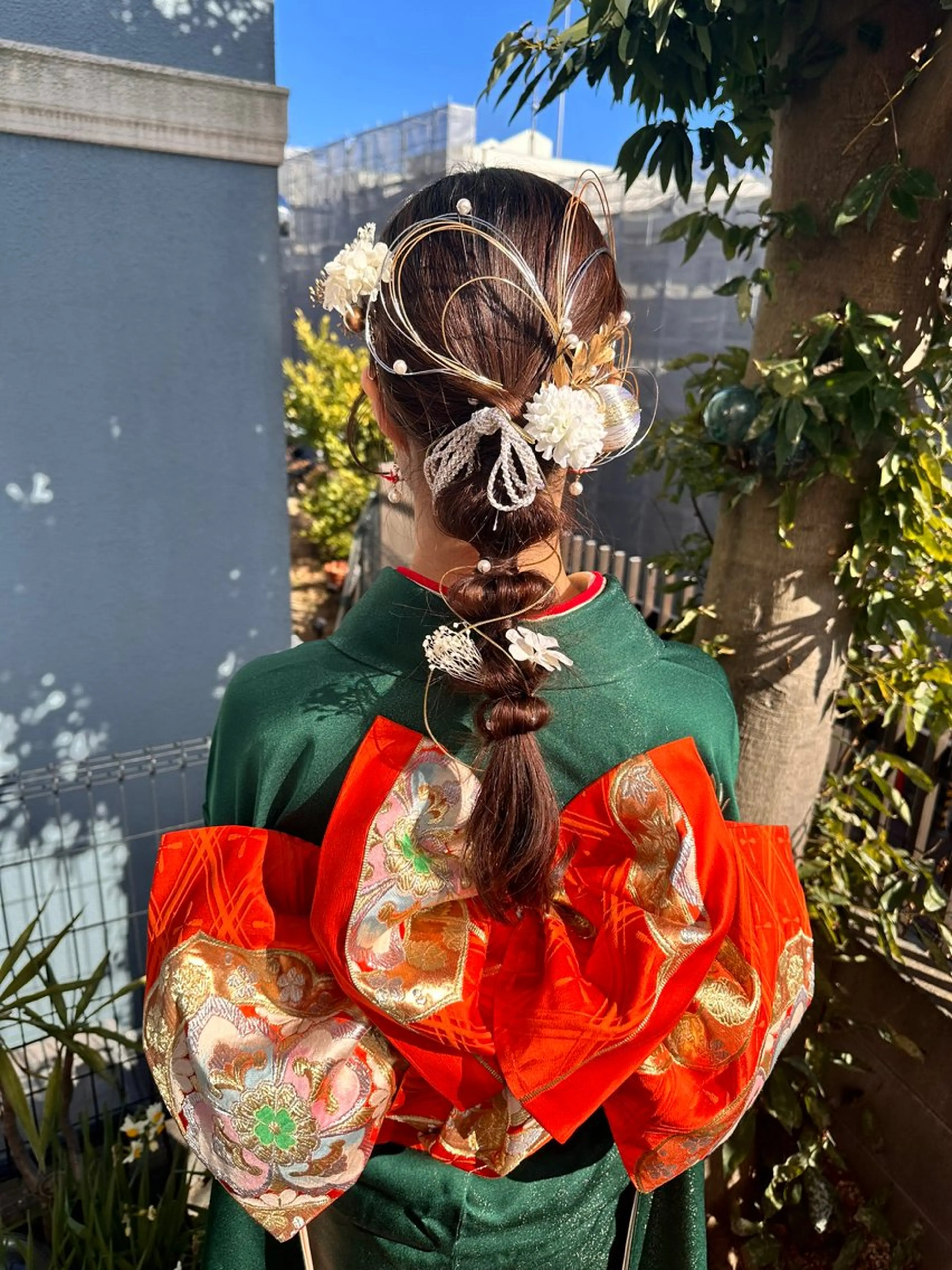 ロング ヘアアレンジ ヘアセット ボブ・ショートパーマ 🌻Yurinaのヘアスタイル