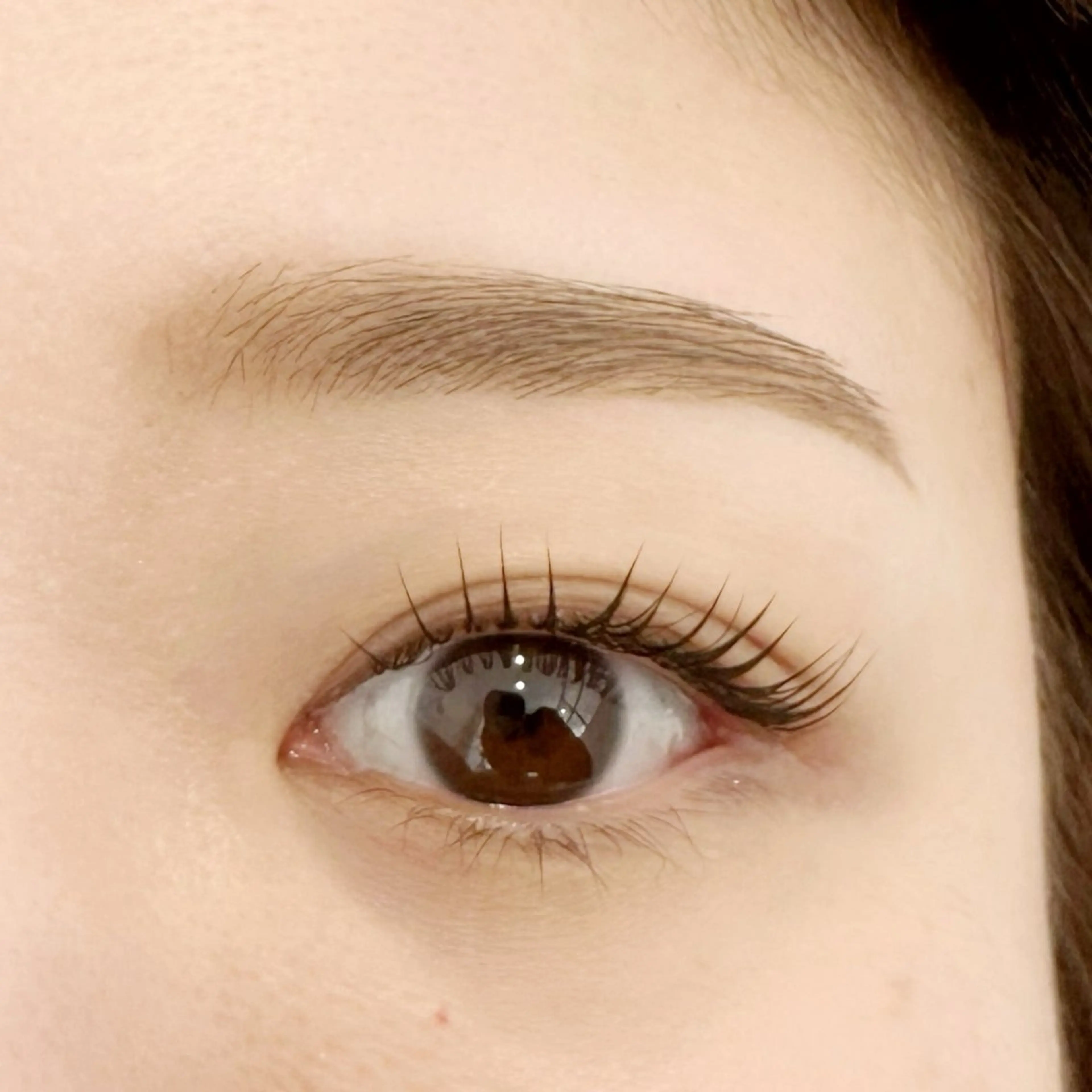 眉スタイリングandラッシュリフトの写真