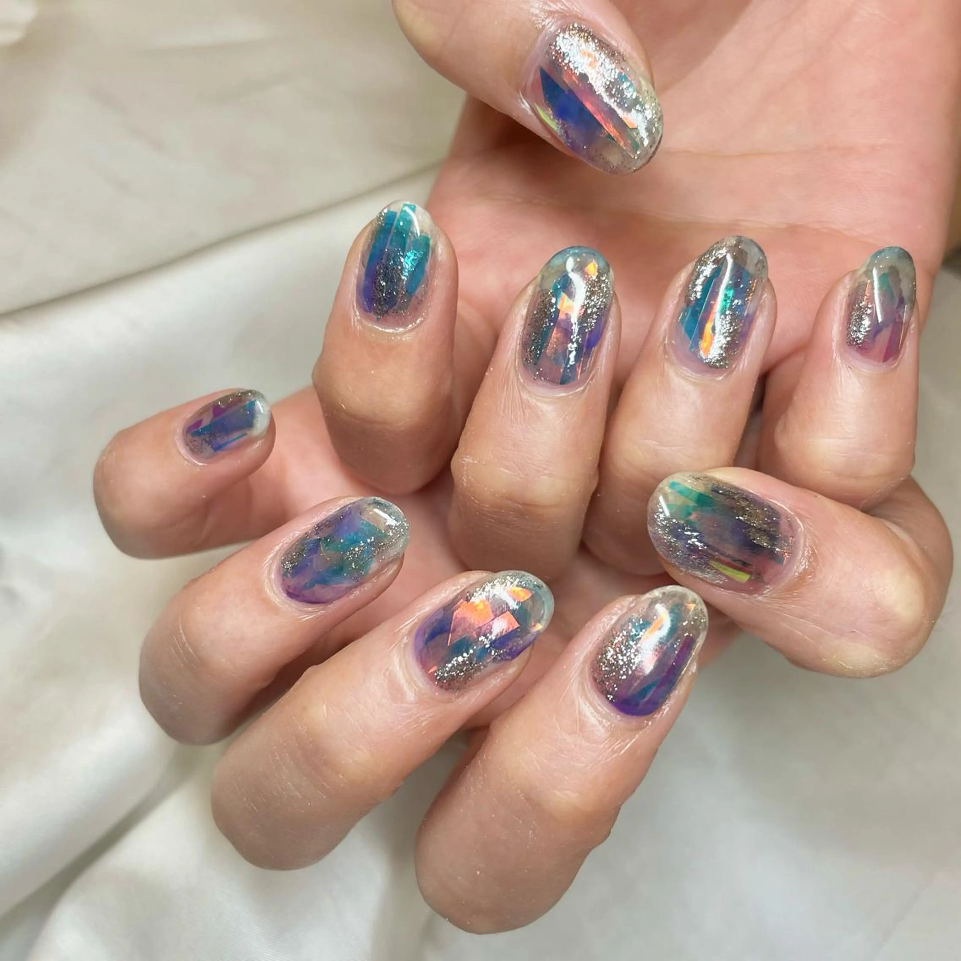 ミディアム カラー パーマ ヘアアレンジ メンズ キッズ ネイル マツエク・マツパ アイブロウ nail&eye Aoのマツエク・マツパデザイン