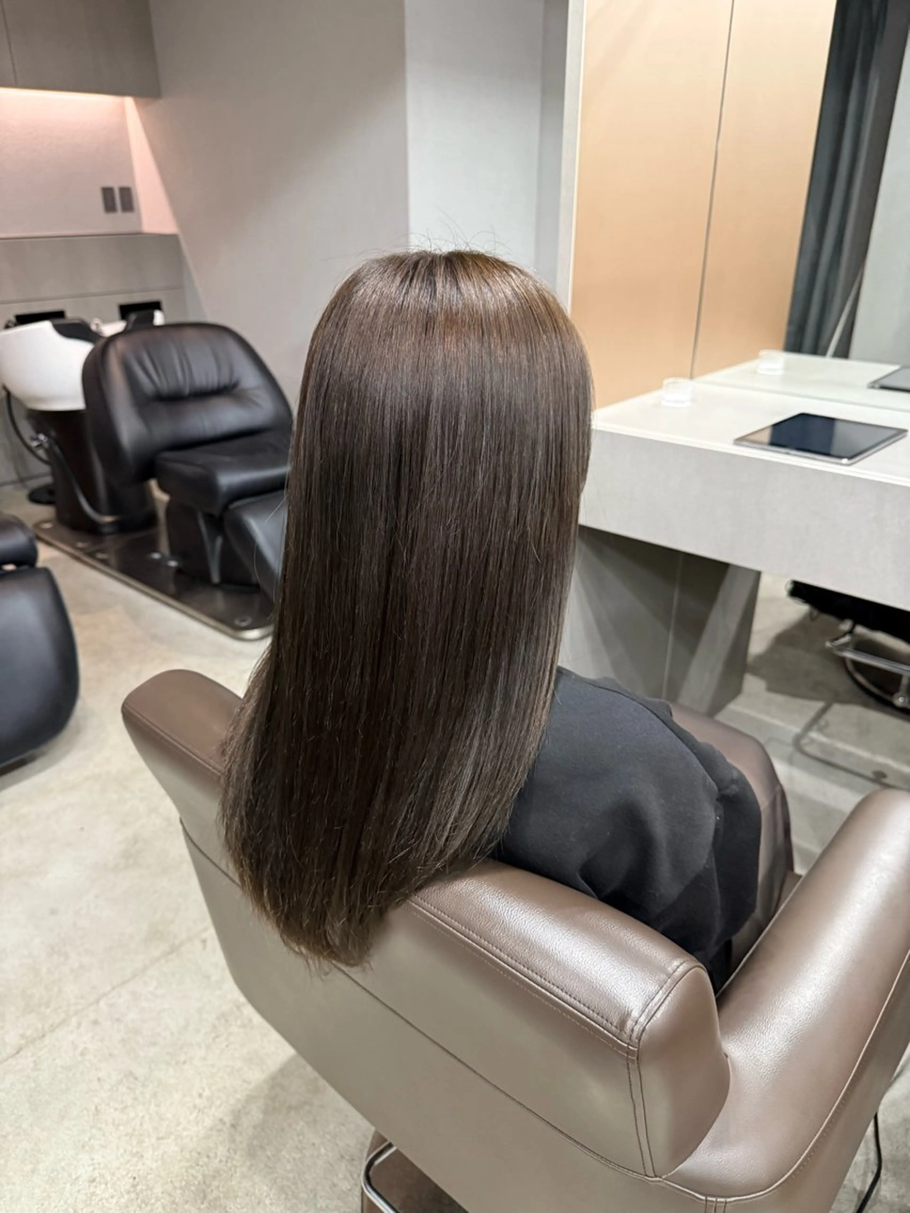 縮毛矯正 縮毛矯正/スパイラル パーマ/表参道のヘアスタイル