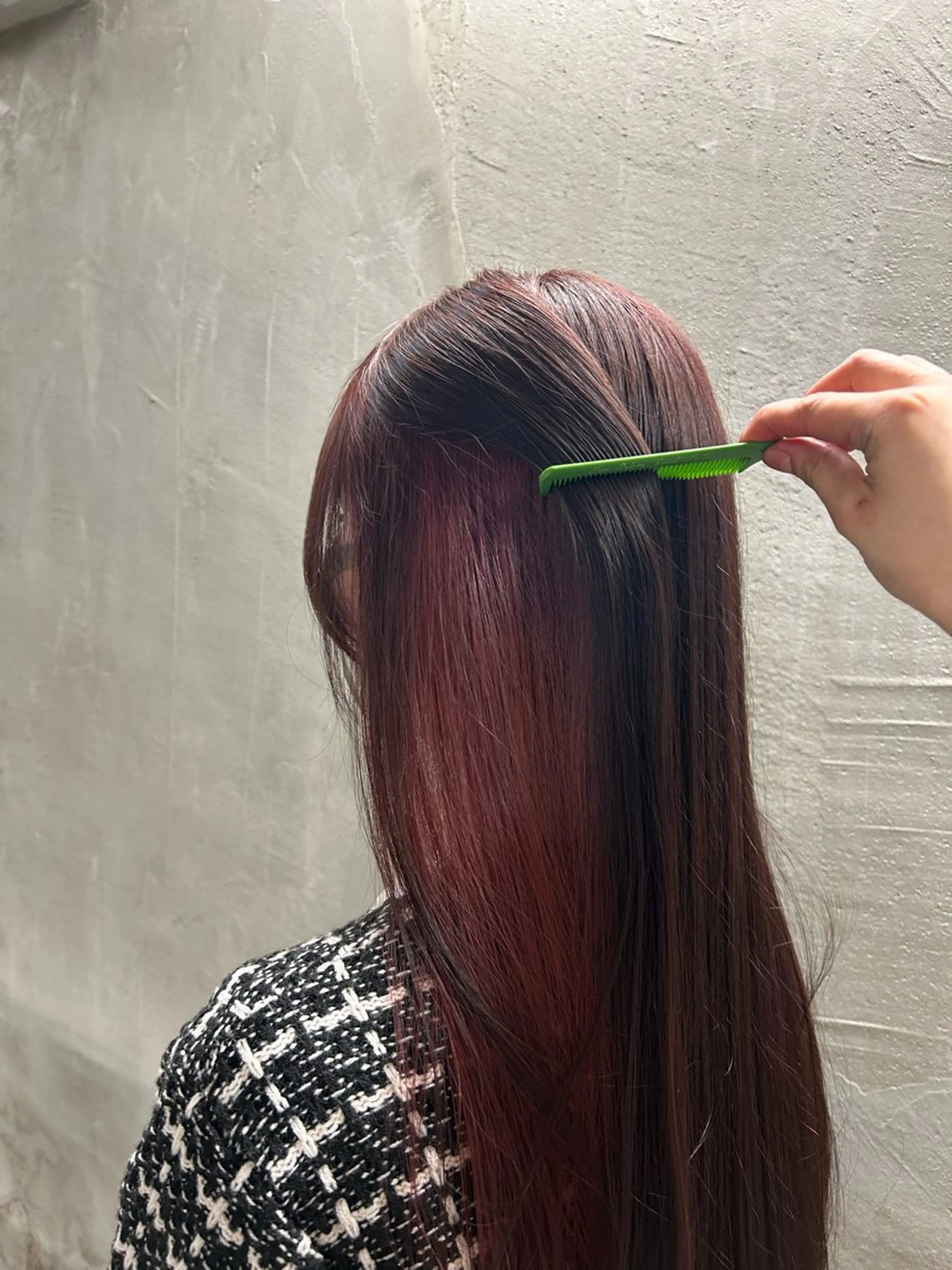 ロング カラー ブラウンカラー ピンクカラー ピンクブラウン カットモデル募集中 /gima🌱のヘアスタイル