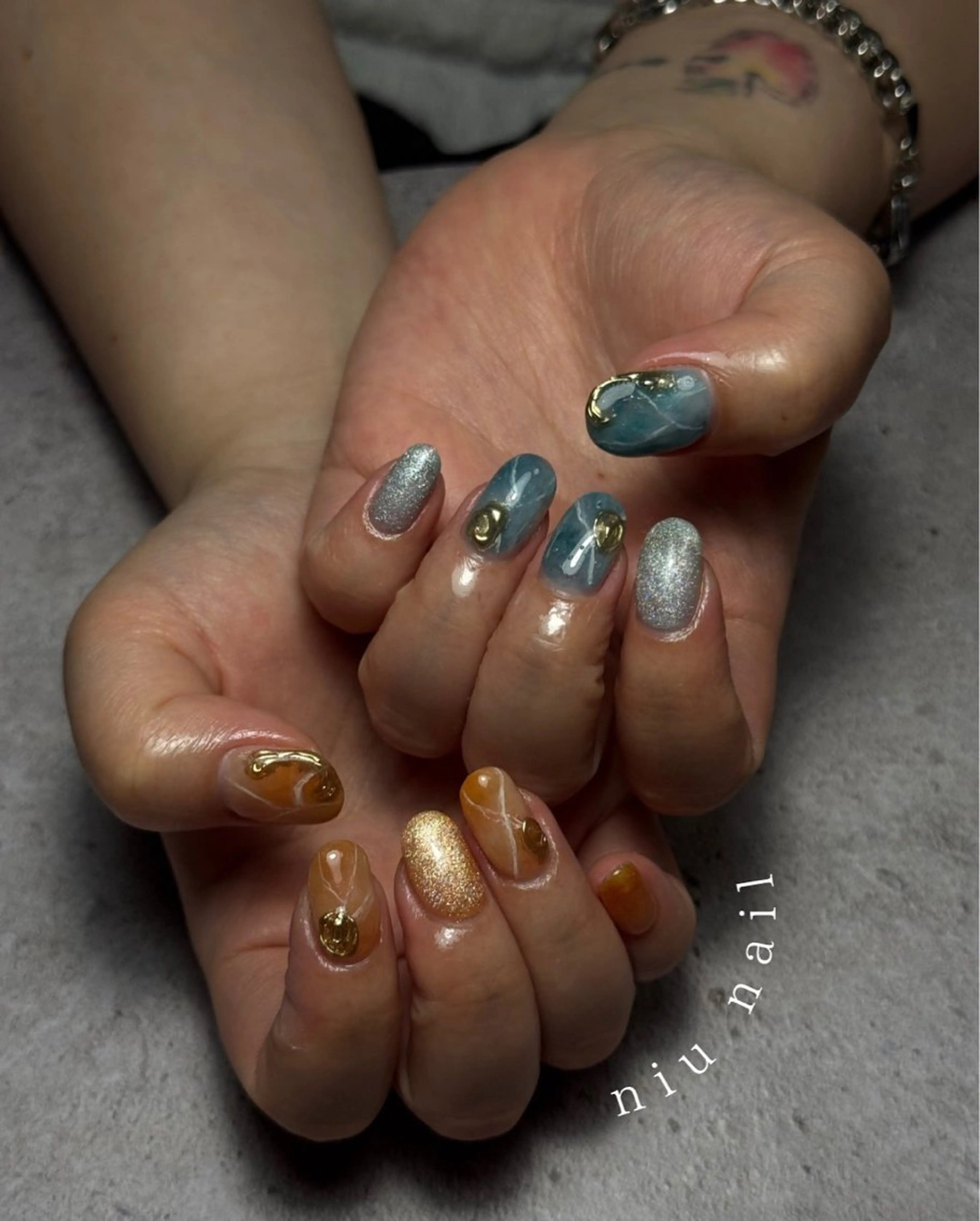 ネイル ハンドネイル nail salon niuのネイルデザイン