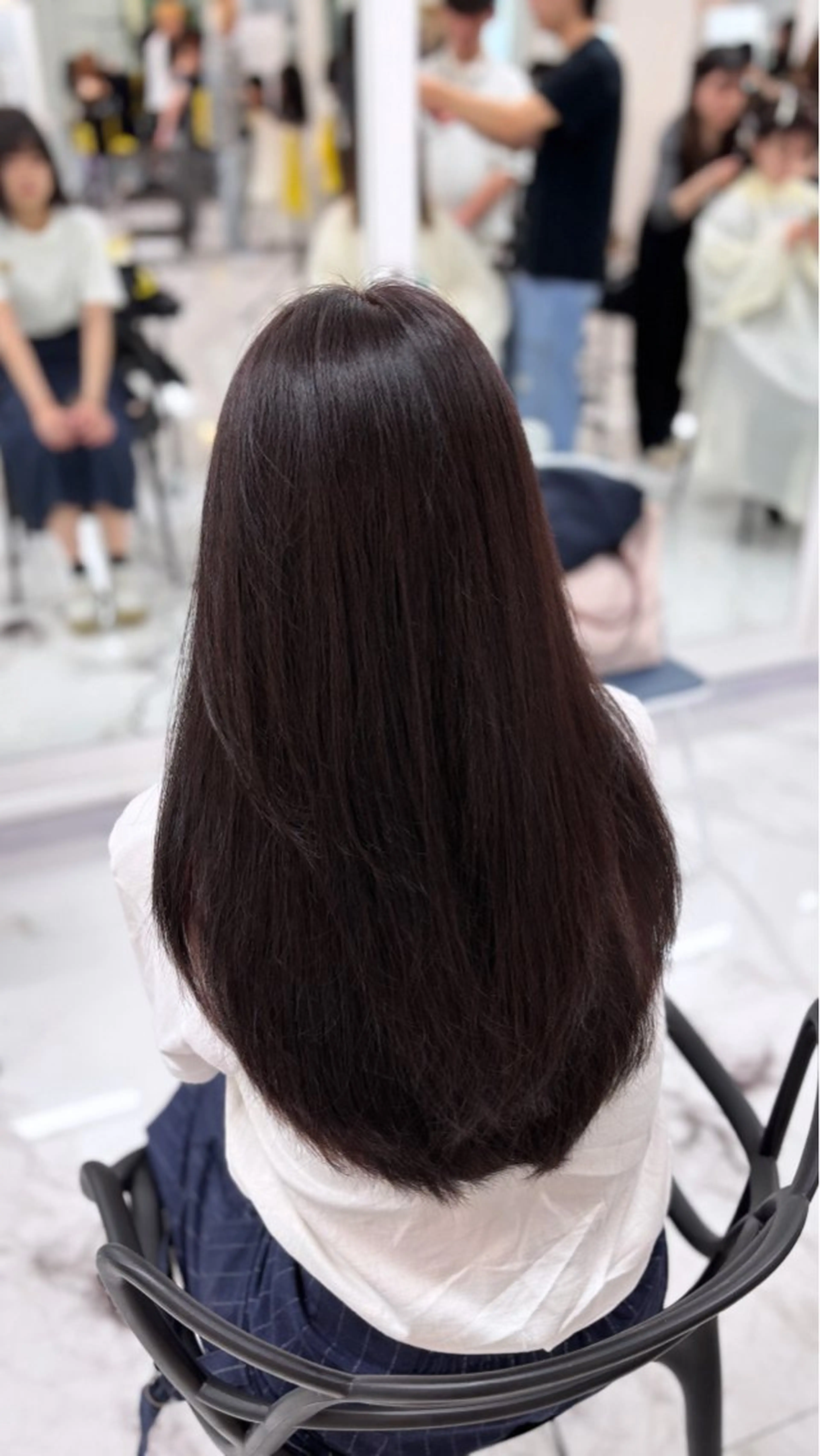 ロング カラー 艶カラー/レイヤー️ 🩵miku🩵のヘアスタイル