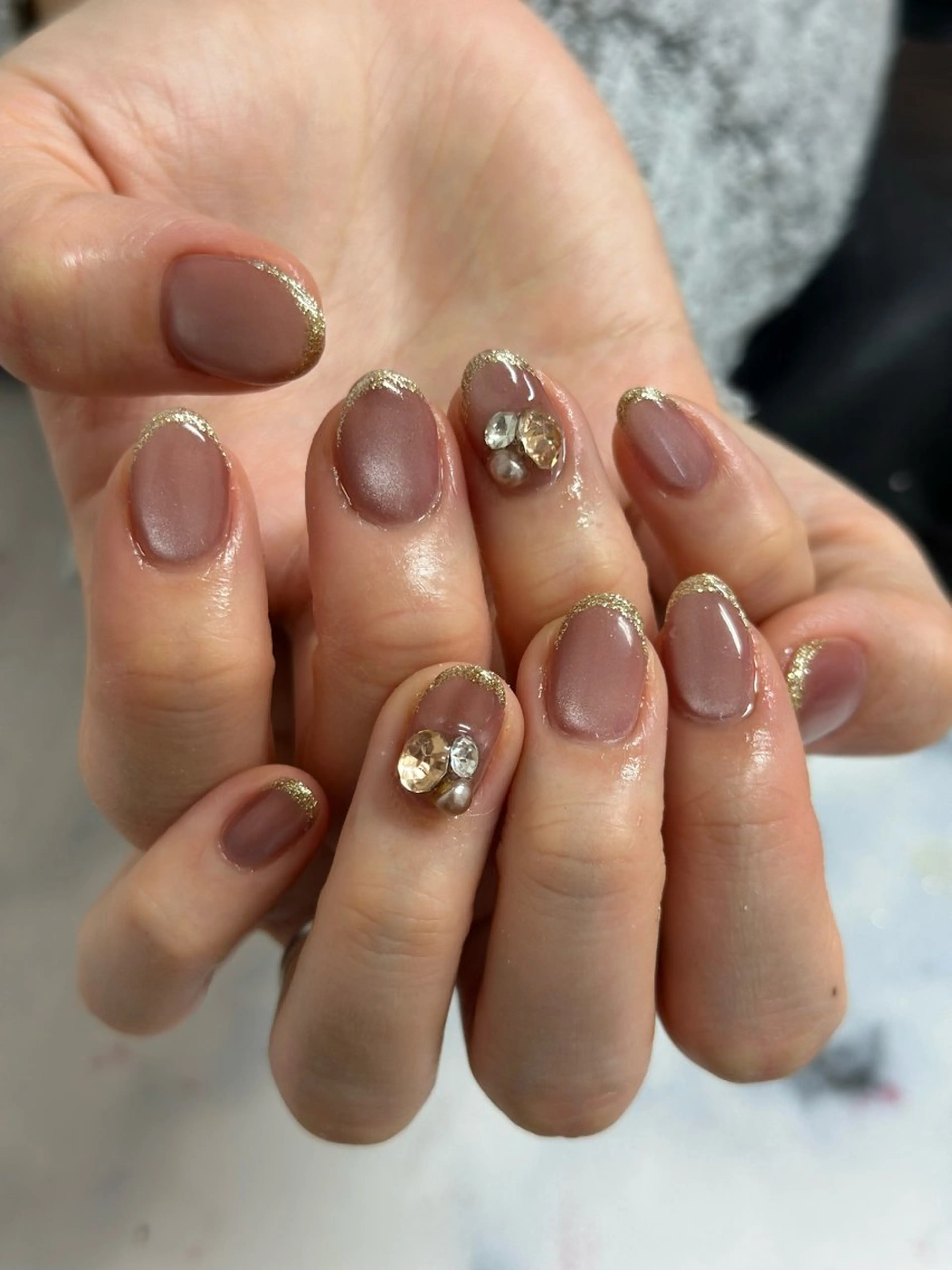 ネイル シャインネイル所属・伊藤 くるみのネイルデザイン