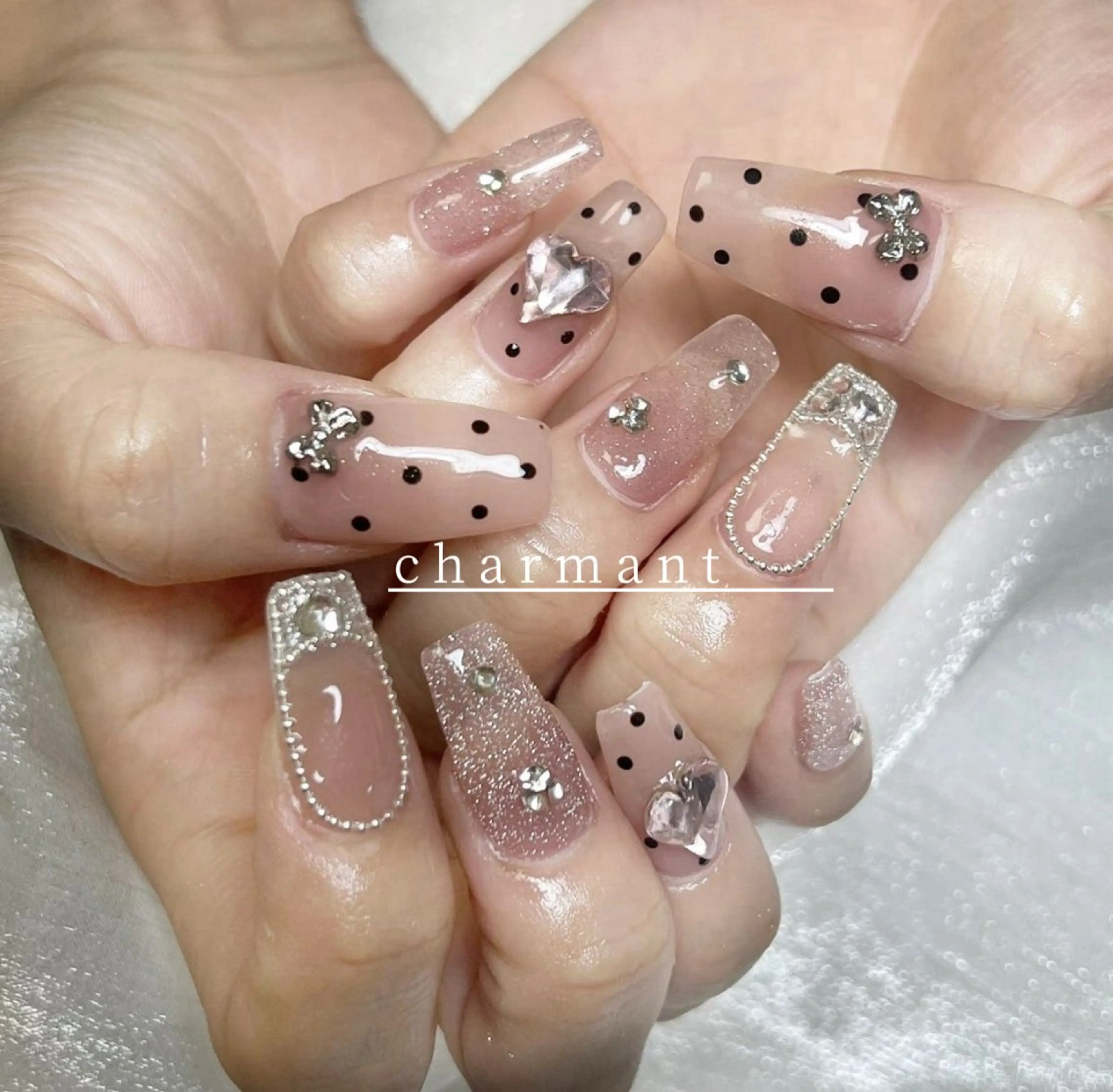 ネイル ハンドネイル charmant momokaのネイルデザイン