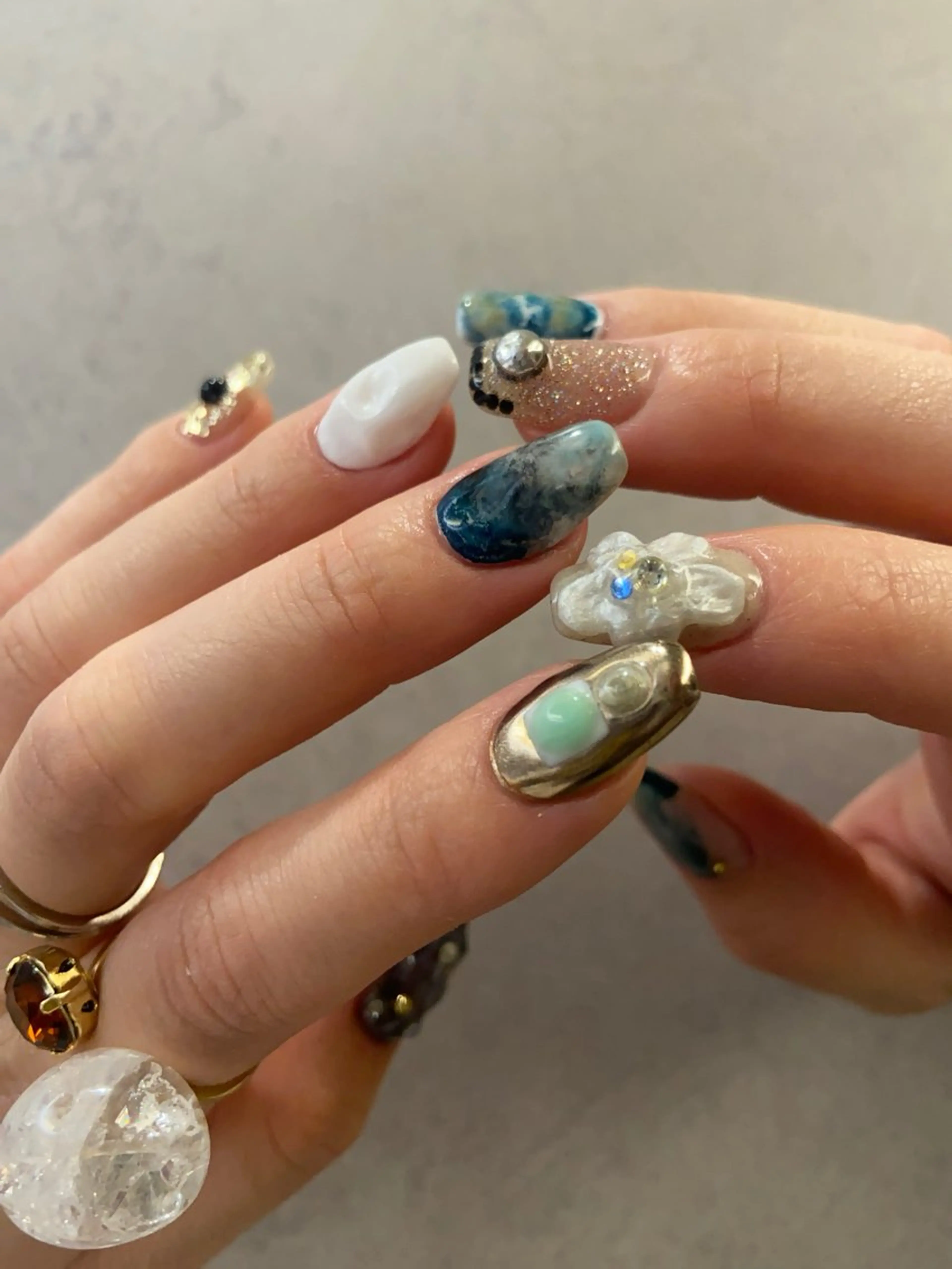 ネイル アートネイル Ouja Nail Academy所属・HINAKO💫 Ouja groupのネイルデザイン