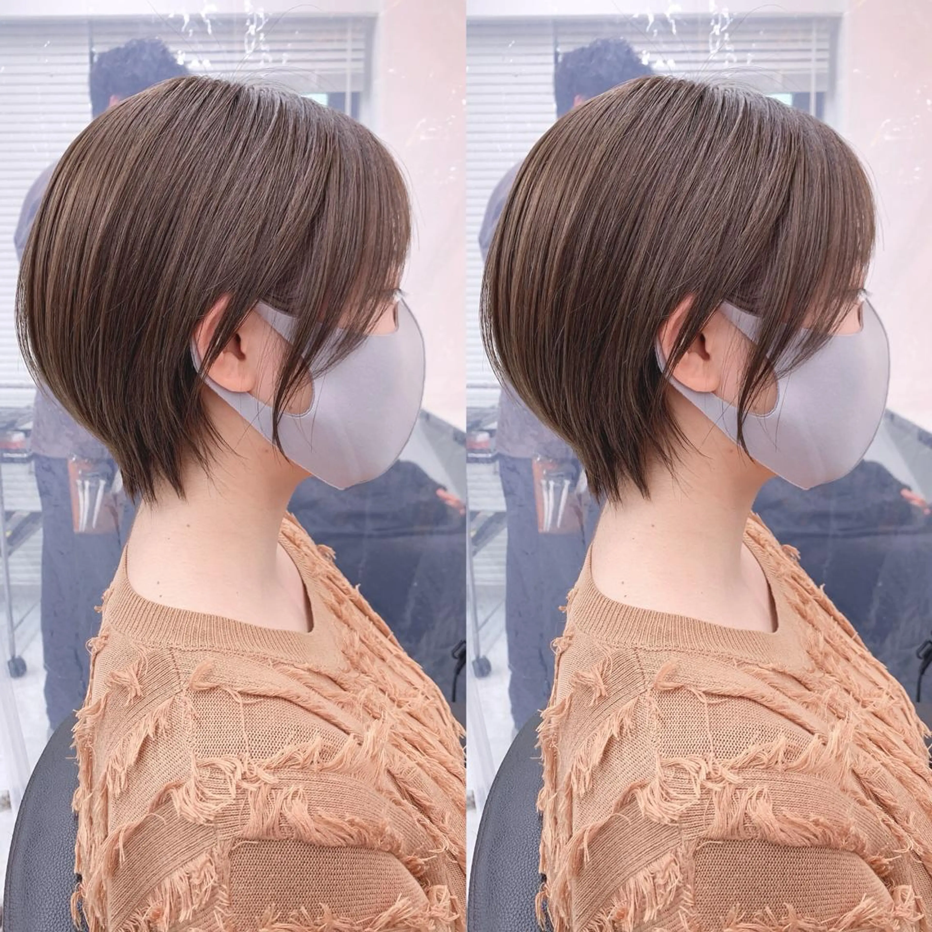 ショート カット ヘアカラー 🇰🇷韓国ヘア特化 ヒロキ🇰🇷のヘアスタイル