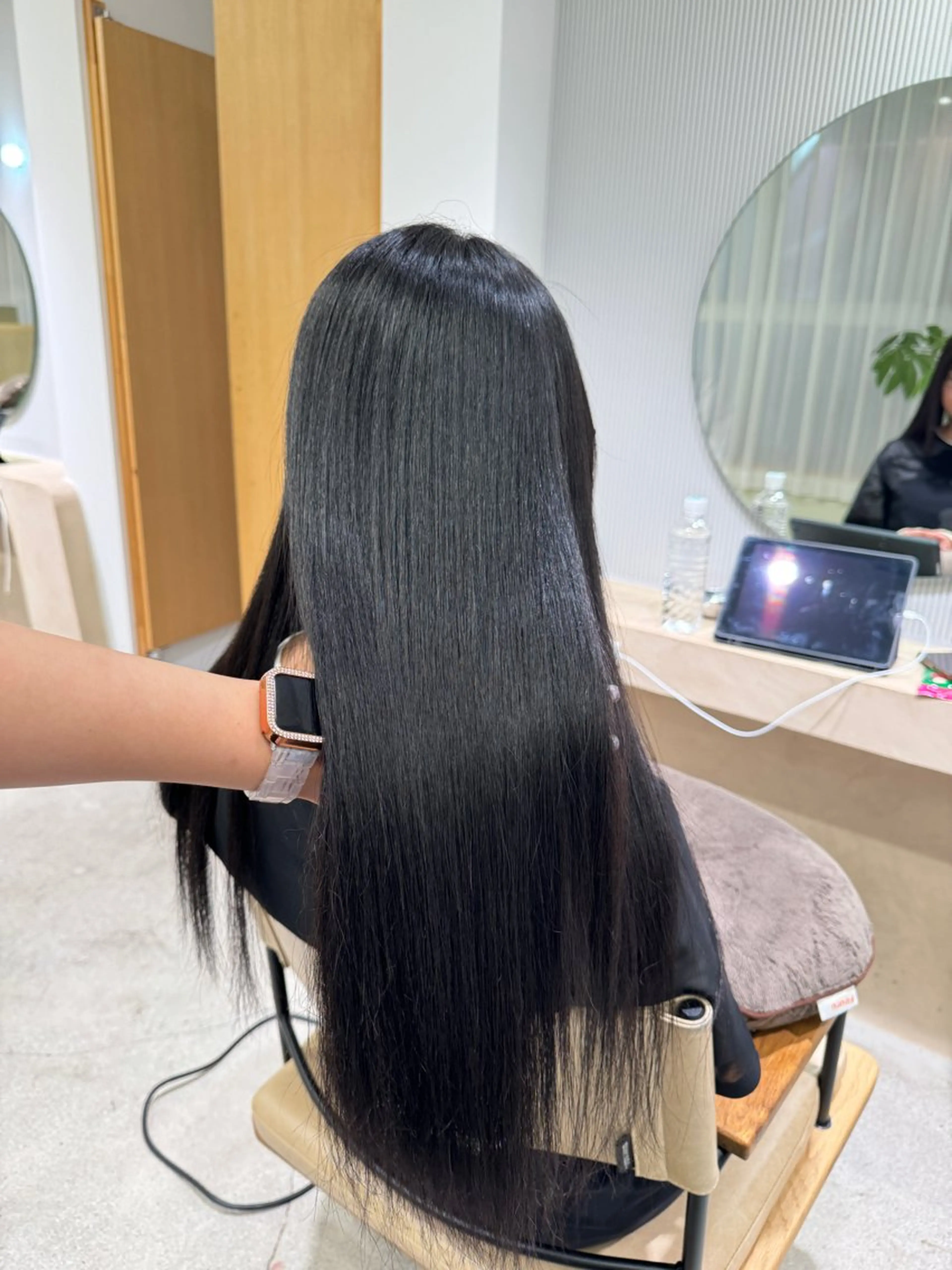 パーマ 縮毛矯正 トリートメント ulu名古屋栄所属・落合しほ/韓国ヘア/ 髪質改善/縮毛矯正のヘアスタイル