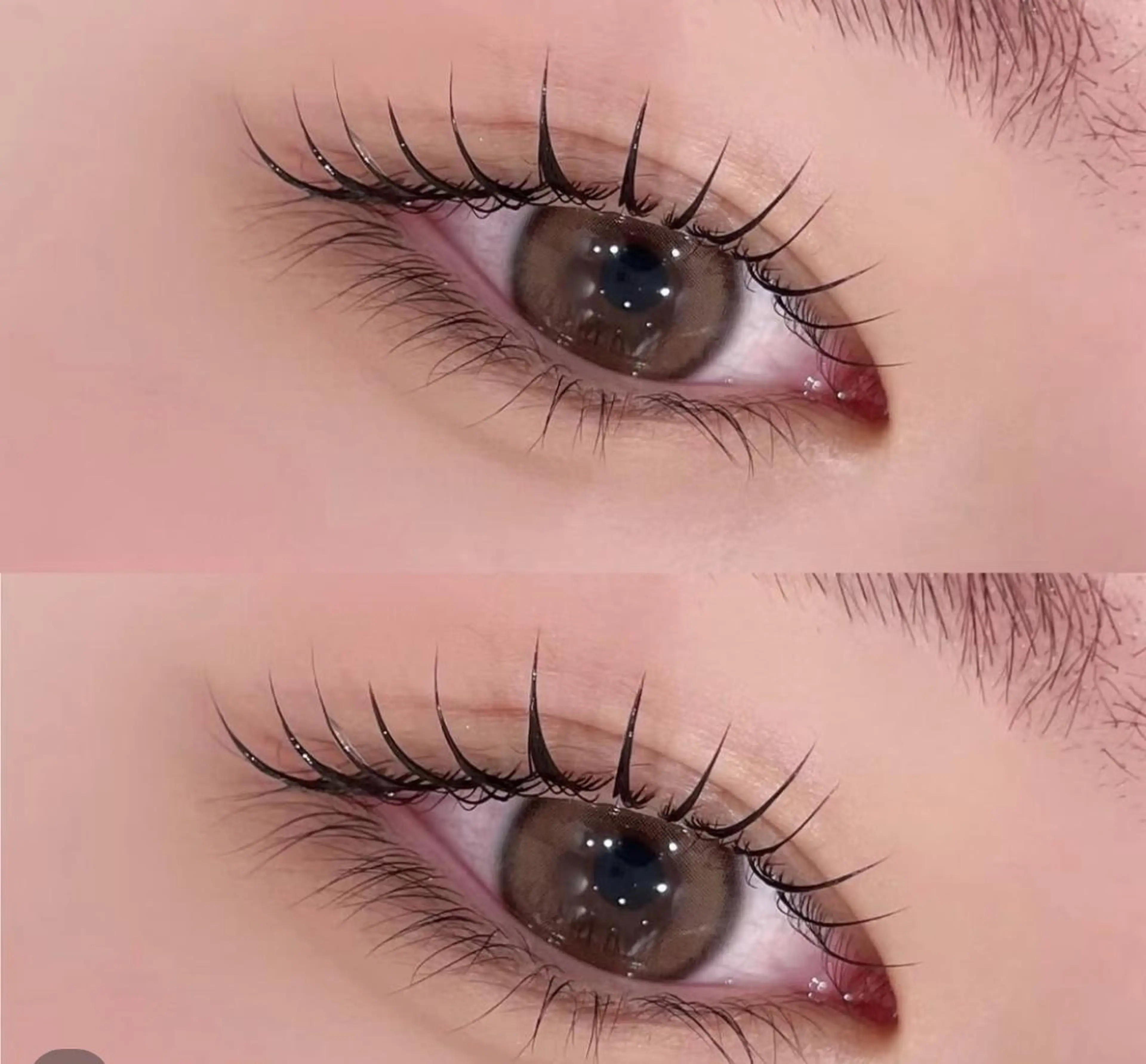 マツエク・マツパ 束感まつ毛 一重×まつ毛パーマ MIZUNO MIKAのマツエク・マツパデザイン