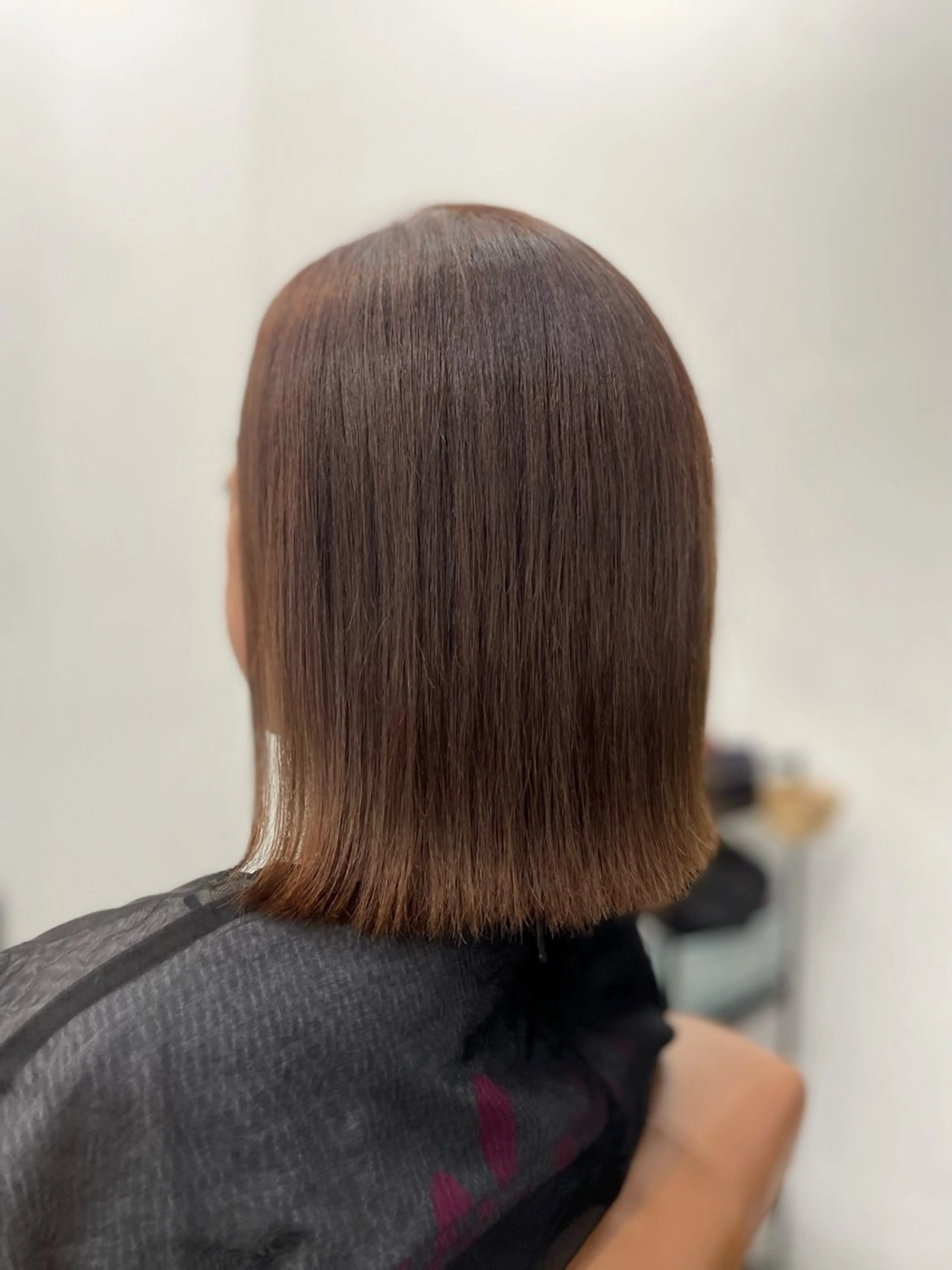 セミロング ヘアカラー トリートメント 艶・暖色カラー/ メンズ/名駅/ユキハのヘアスタイル