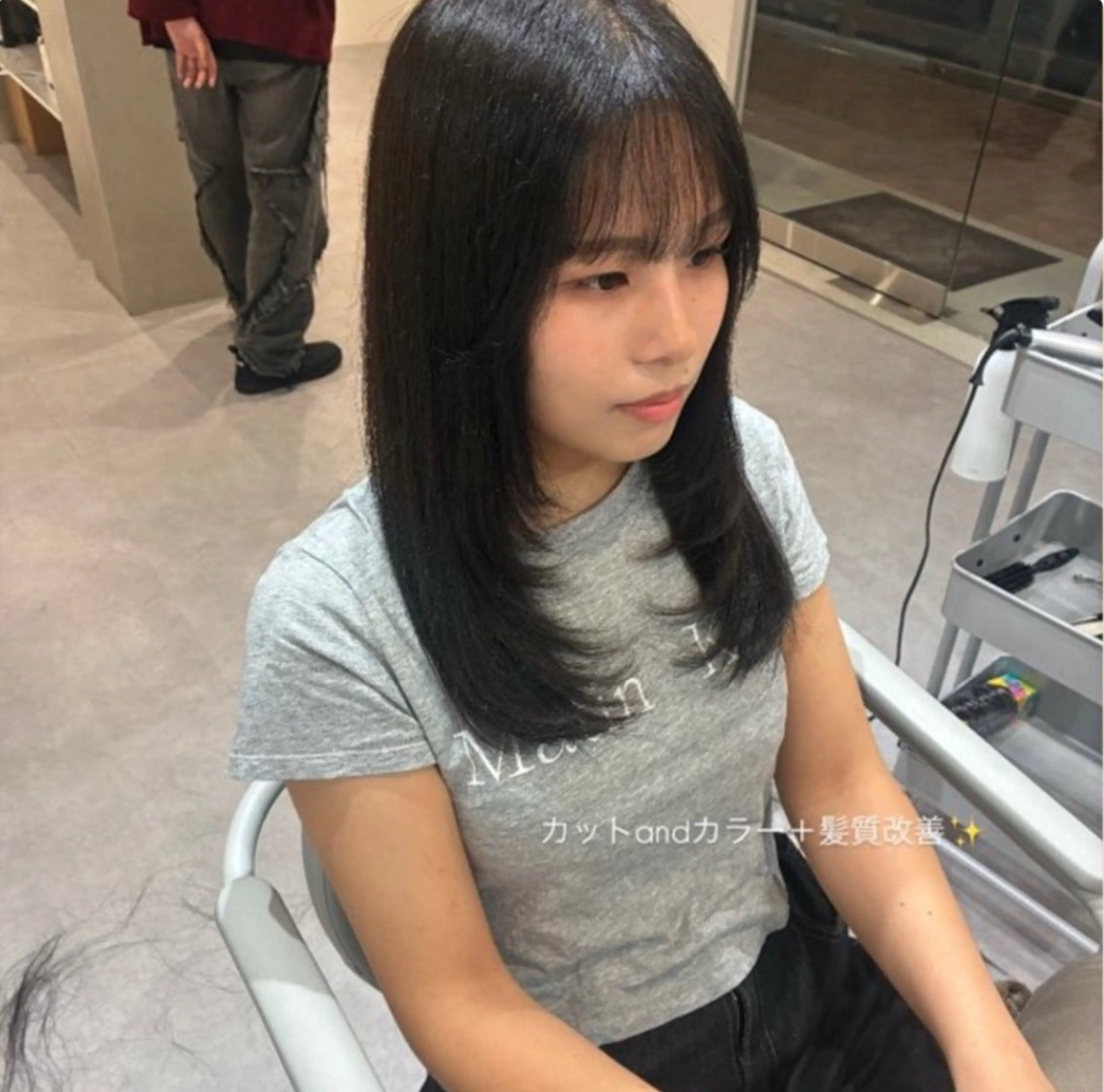 カラー 石井綾華🩰 髪質改善🌟のヘアスタイル