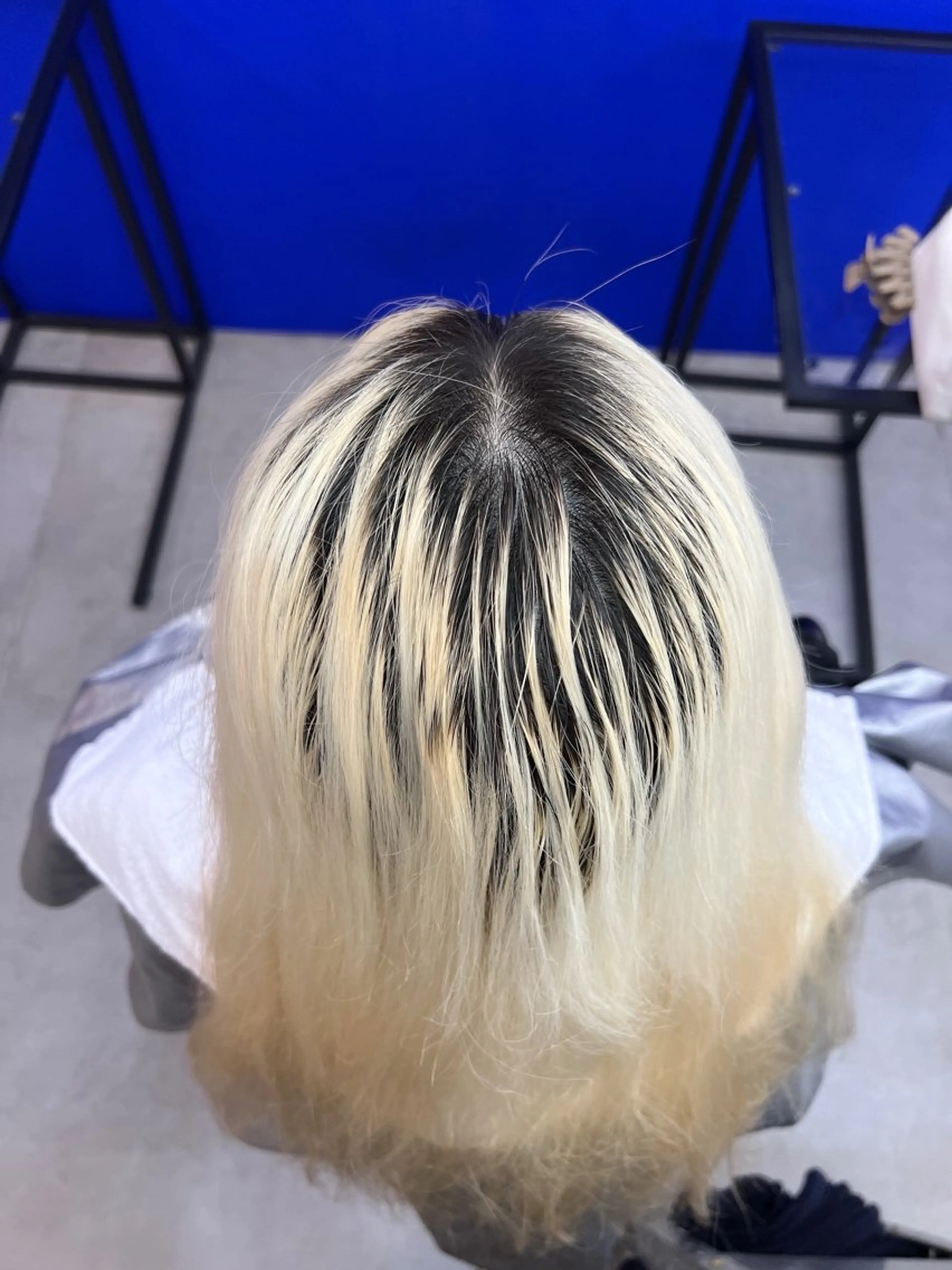 ロング ヘアカラー トリートメント AIRA/ブリーチ ‪/透明感カラーのヘアスタイル