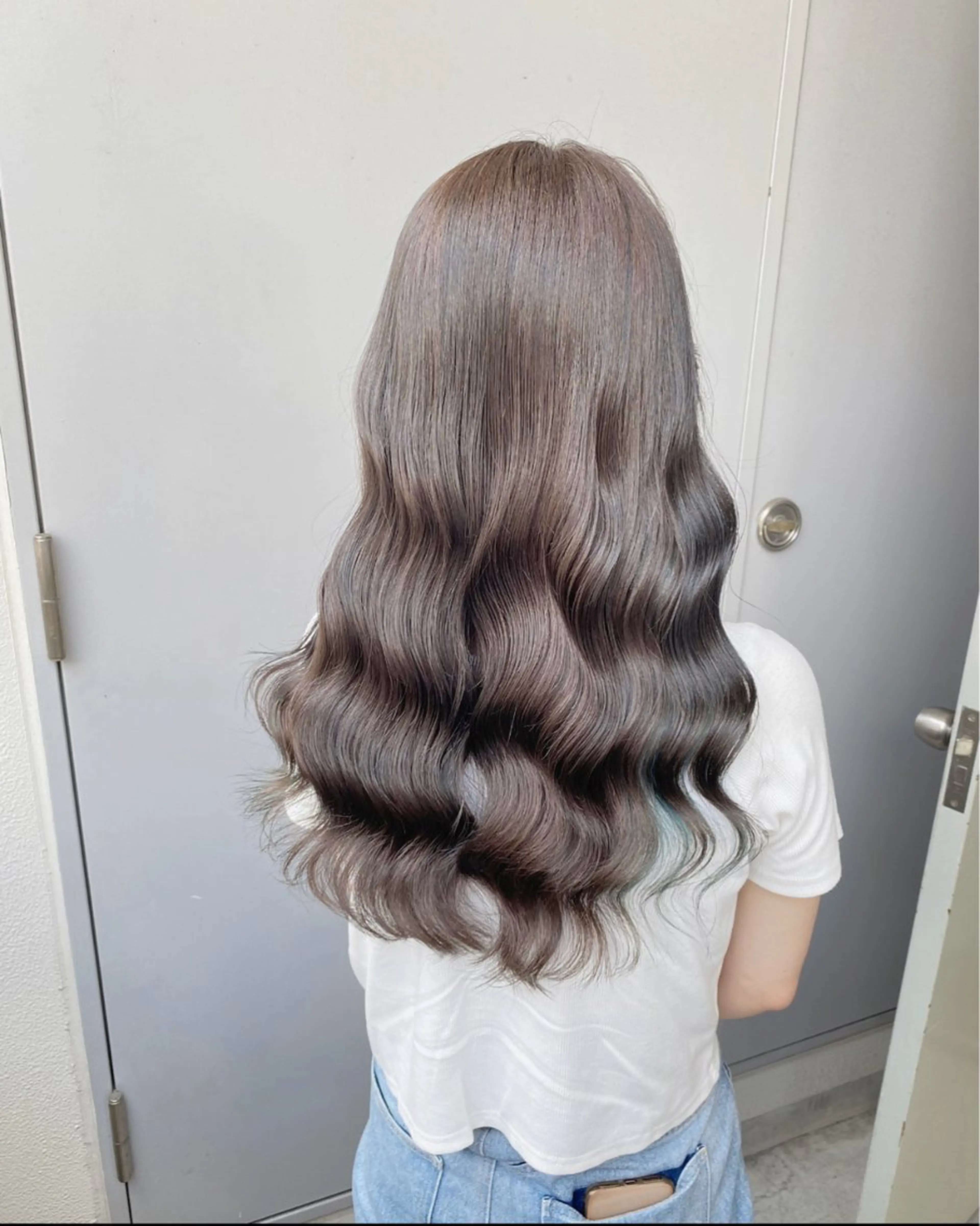 ロング カラー カット ヘアカラー パーマ ヘアセット 🔷似合わせのプロ KUMA🔷のヘアスタイル