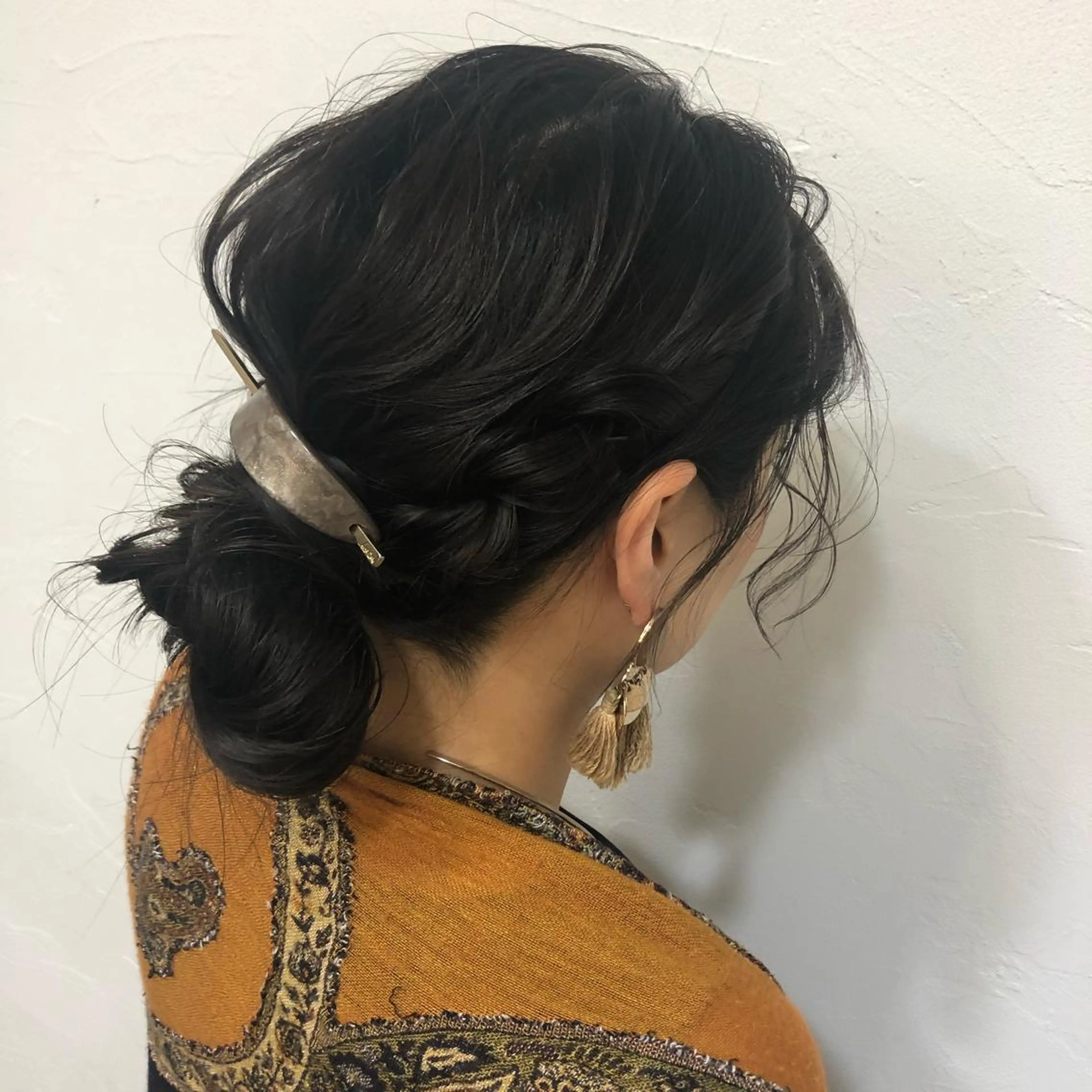 ロング カラー ヘアアレンジ GLROW haruhiのヘアスタイル