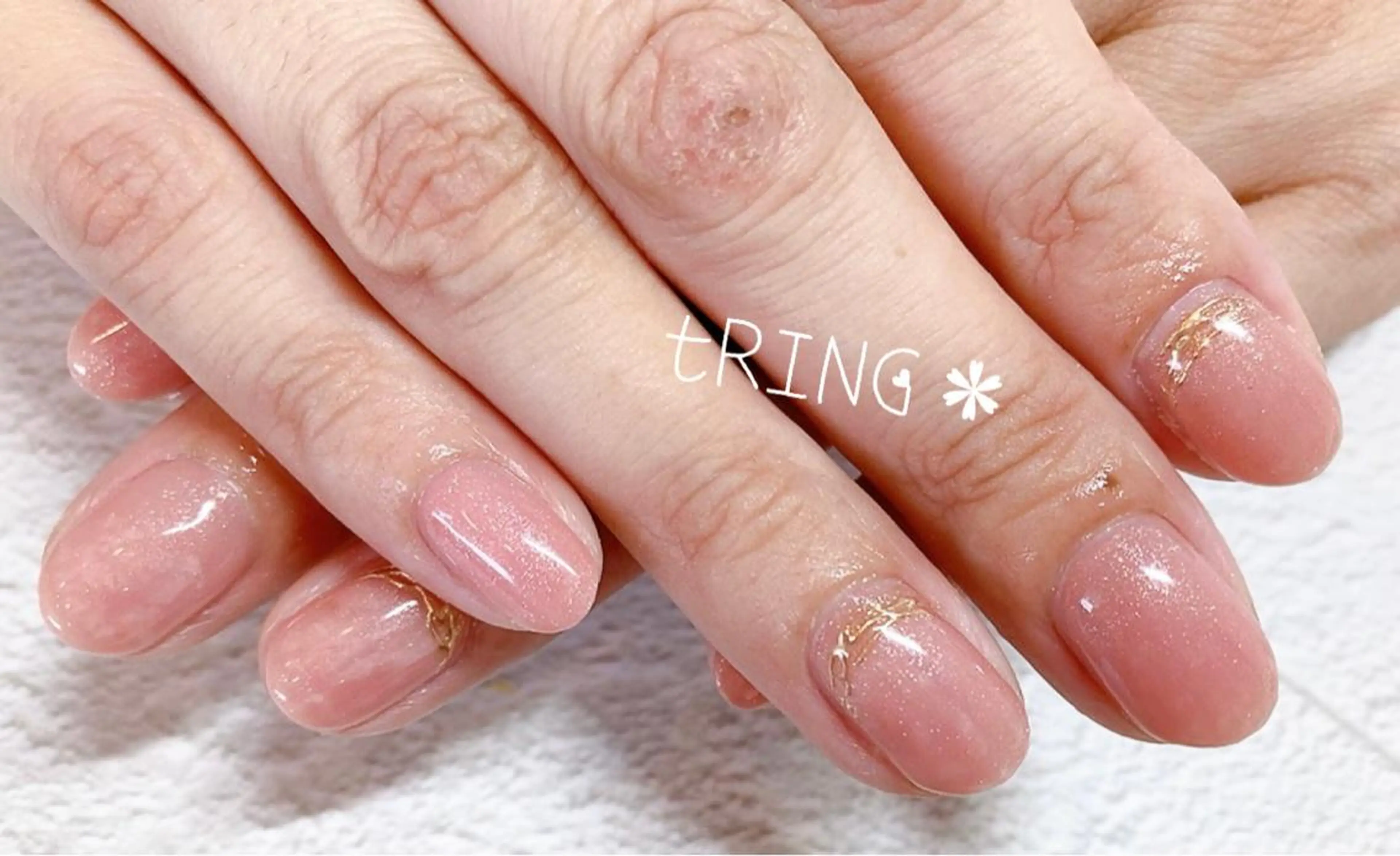 ネイル ハンドネイル tRING* しいの木台のネイルデザイン