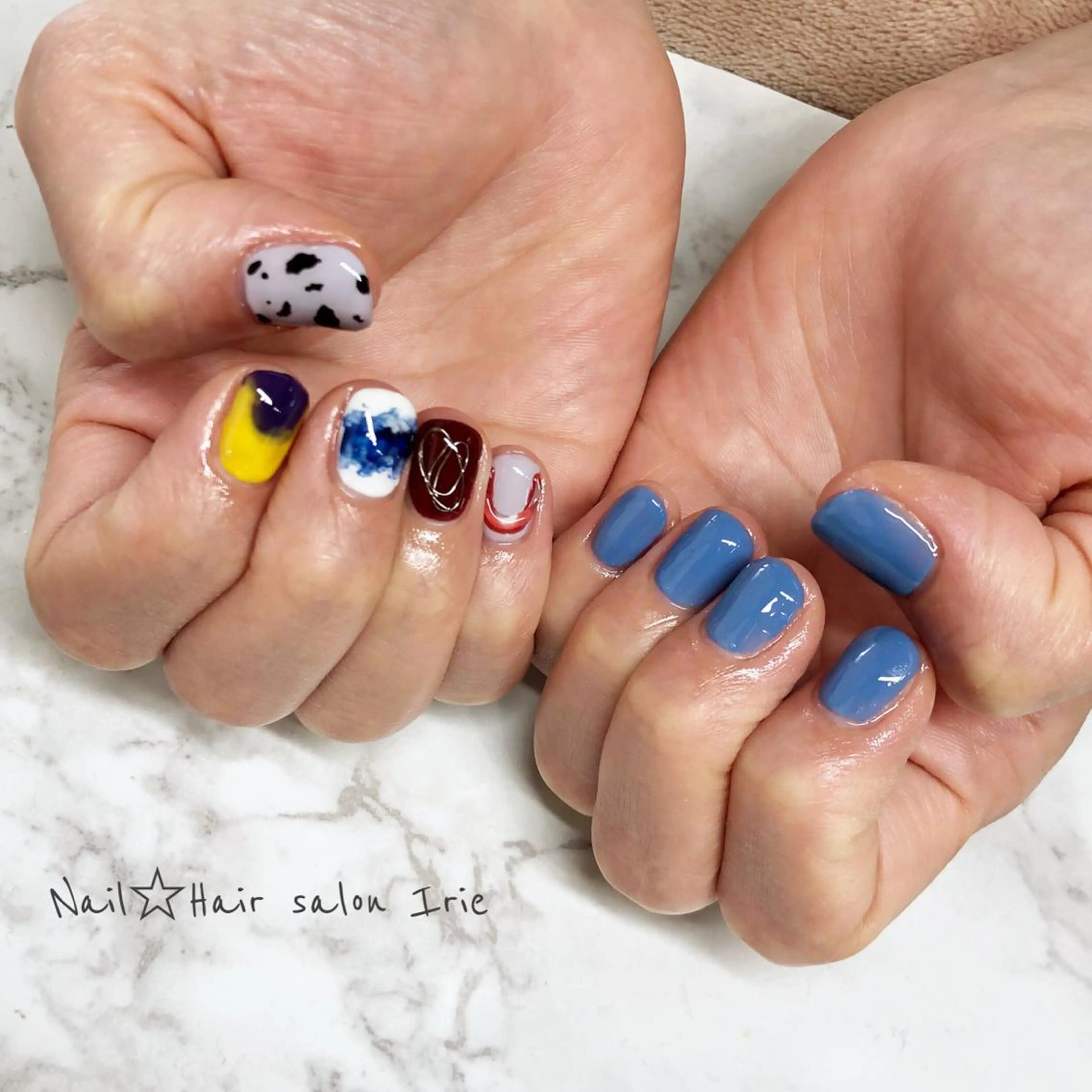 ネイル Hair salon Irie所属・與儀 知佳のネイルデザイン