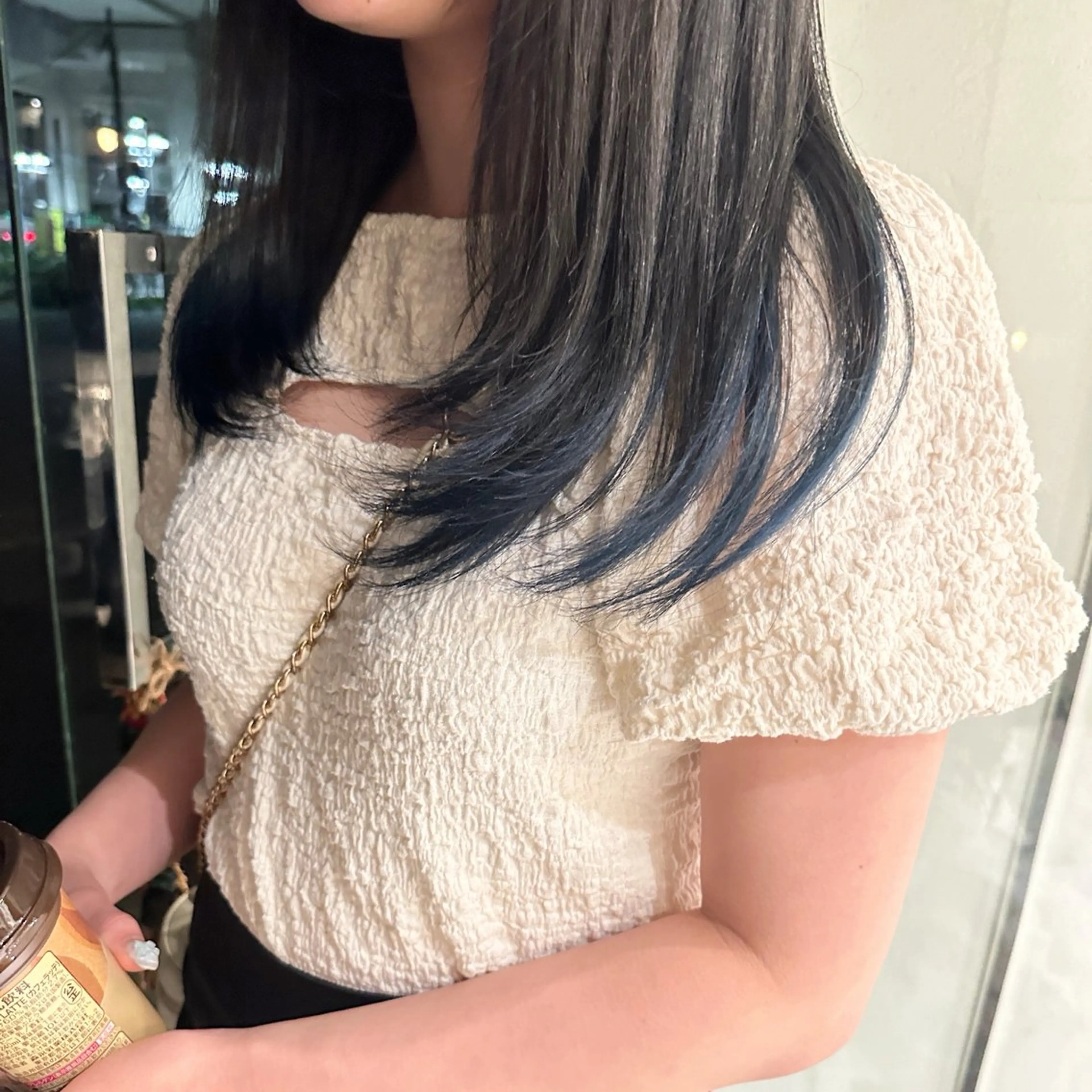 ロング カラー octo所属・梅澤 杏菜のヘアスタイル