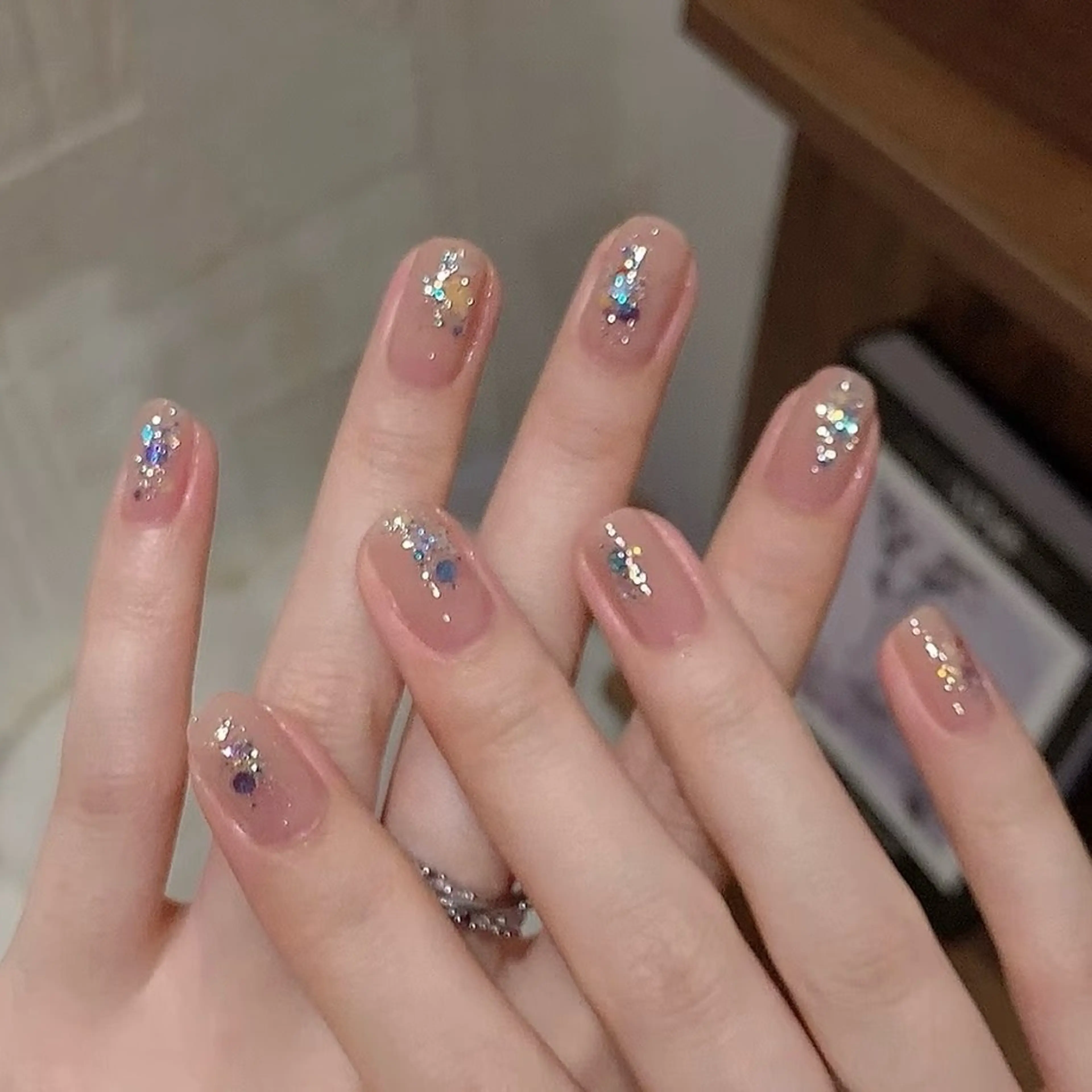 ネイル アートネイル シンプルネイル Nail salon Amoureuse ネイルサロン アムルーズ所属・ネイリスト ミクのネイルデザイン