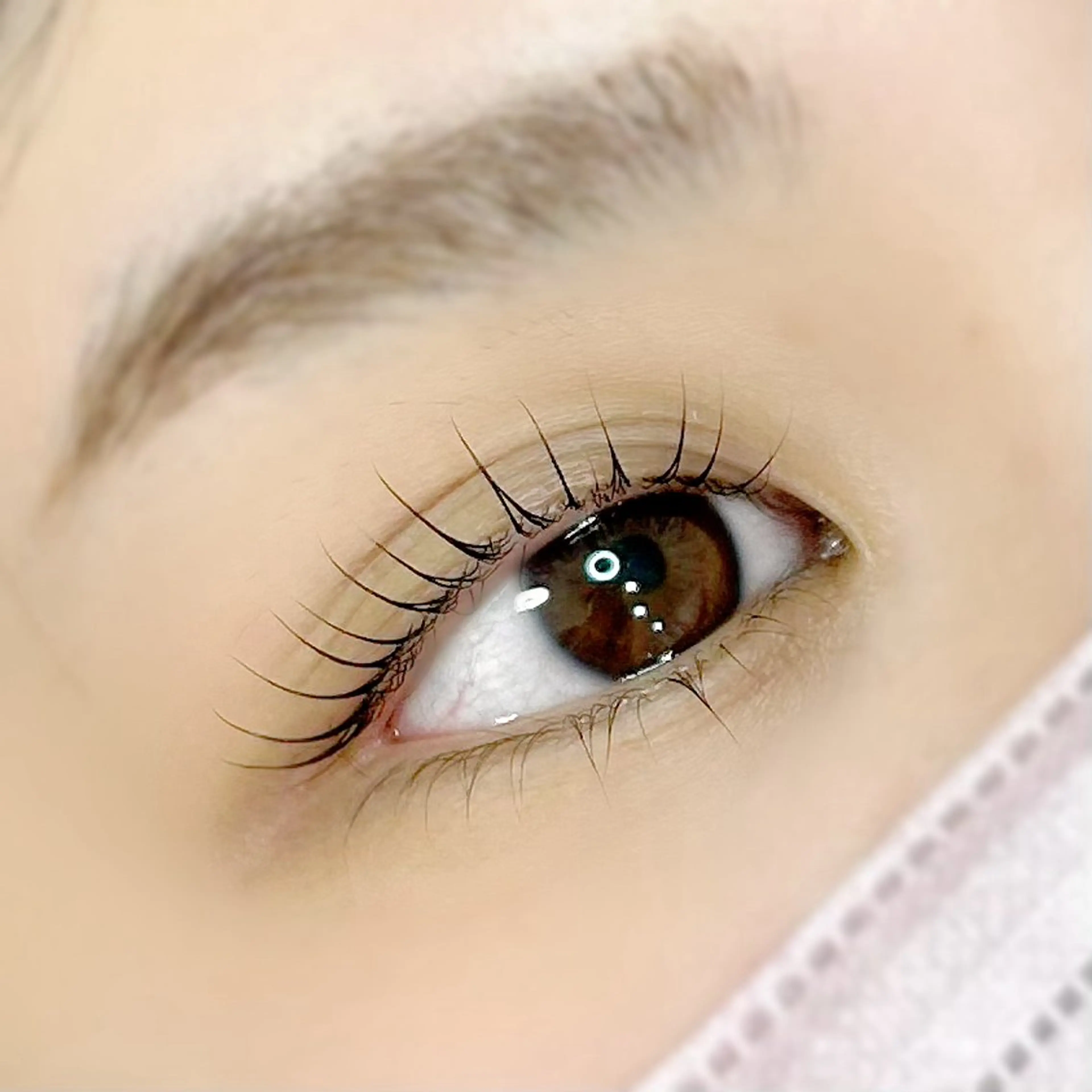 マツエク・マツパ バインドロック フラットラッシュ ナチュラル パリジェンヌラッシュリフト まつげパーマ Marine eyeの眉毛・アイブロウイメージ