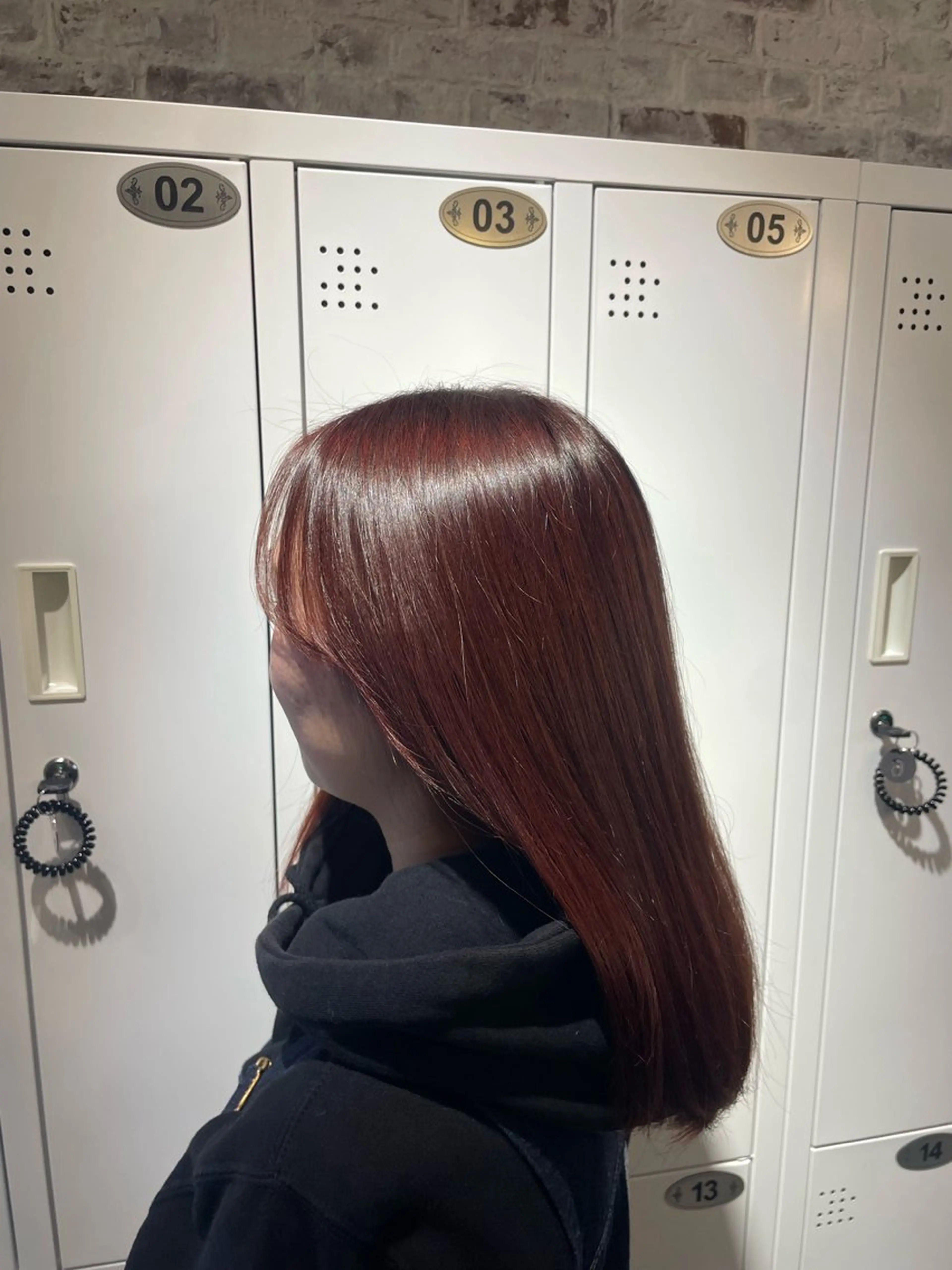 ミディアム カラー ヘアカラー トリートメント mana / 藤崎美容室のヘアスタイル