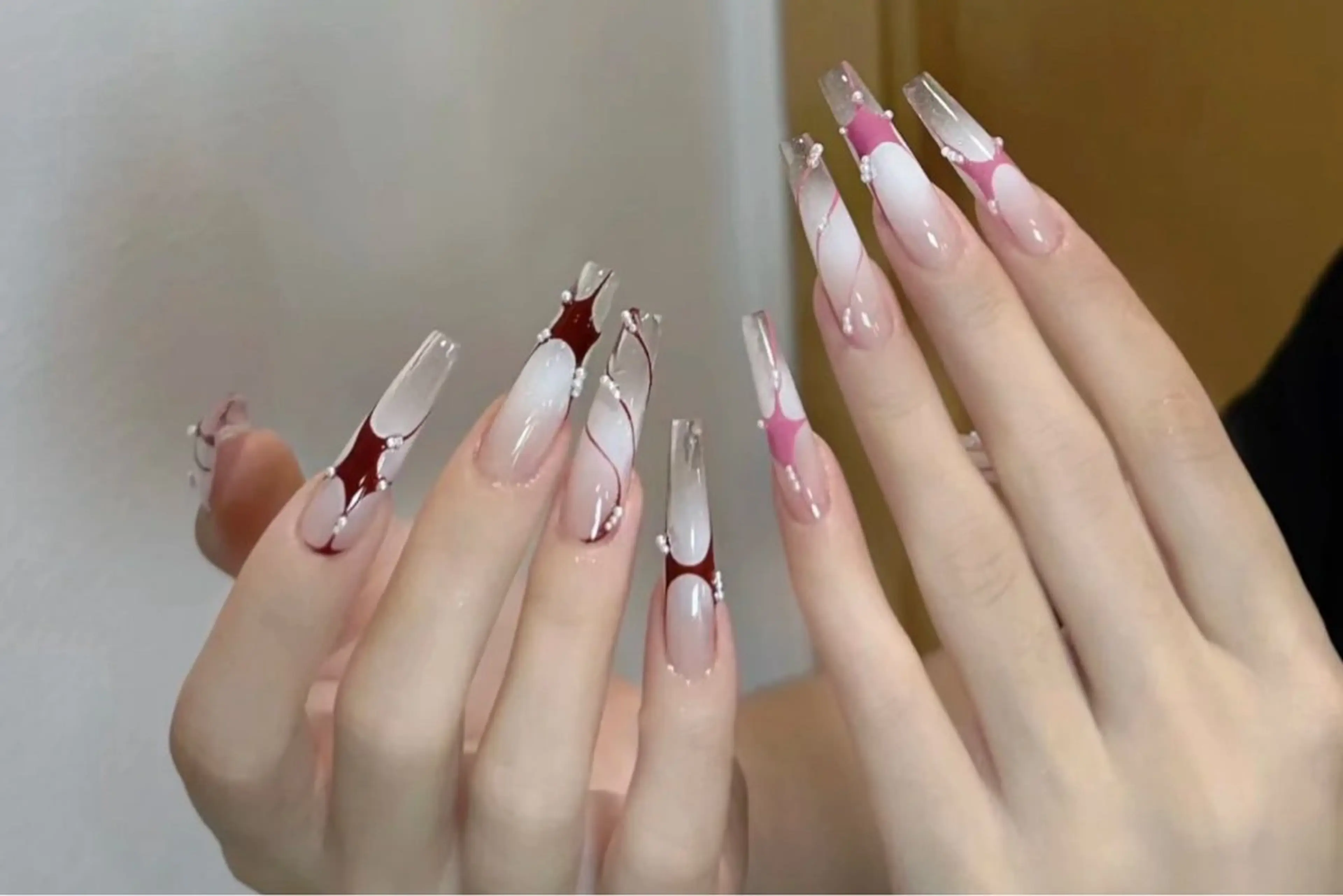 ネイル 長さだし専門店 M2　rikaのネイルデザイン