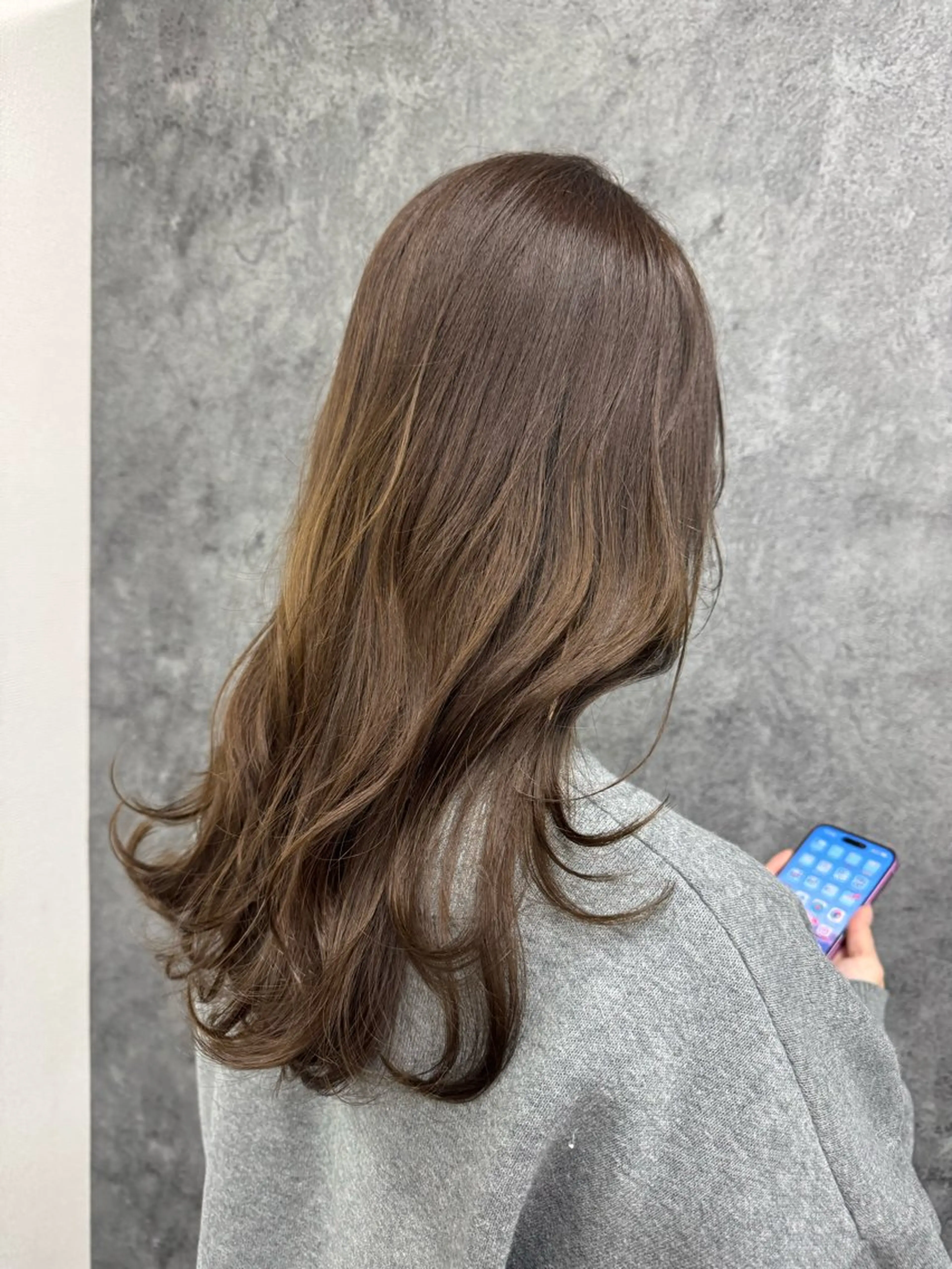 ロング ヘアカラー トリートメント Eir 神戸所属・髪質改善/縮毛矯正 長井 美佐子のヘアスタイル