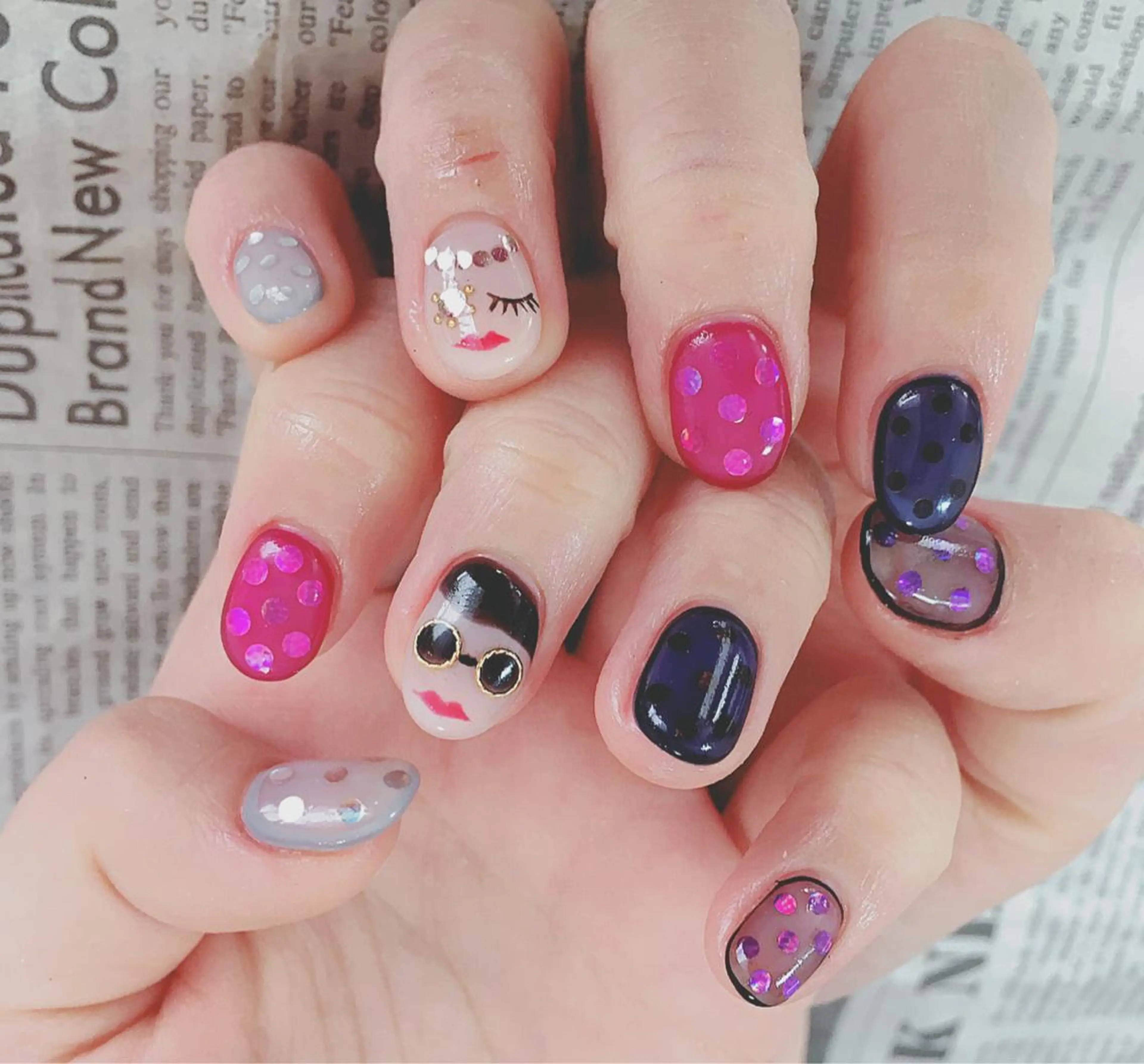 ネイル ハンドネイル ハンドケア 森山 舞のネイルデザイン