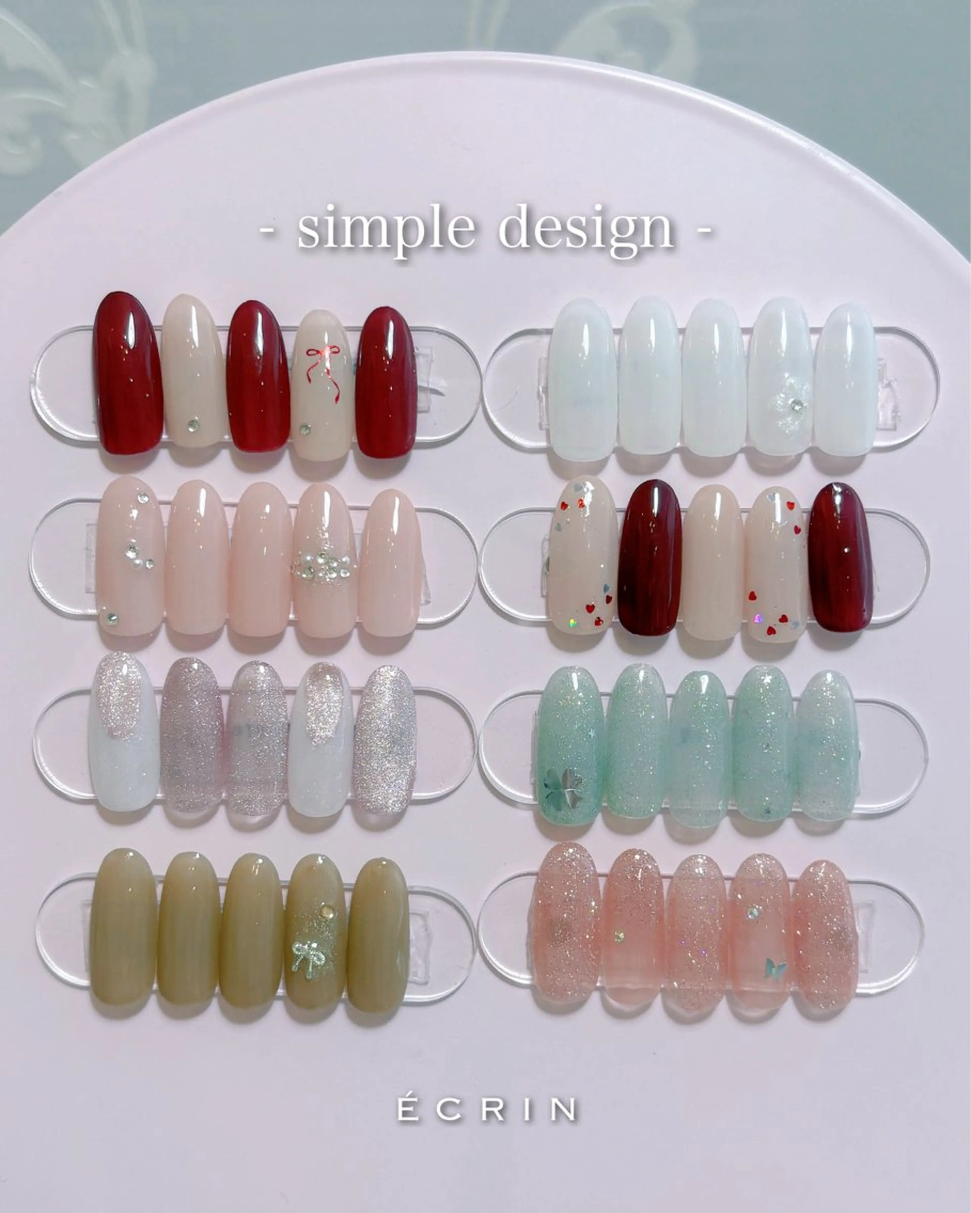 ネイル ハンドネイル ÉCRIN 💅長堀橋のネイルデザイン