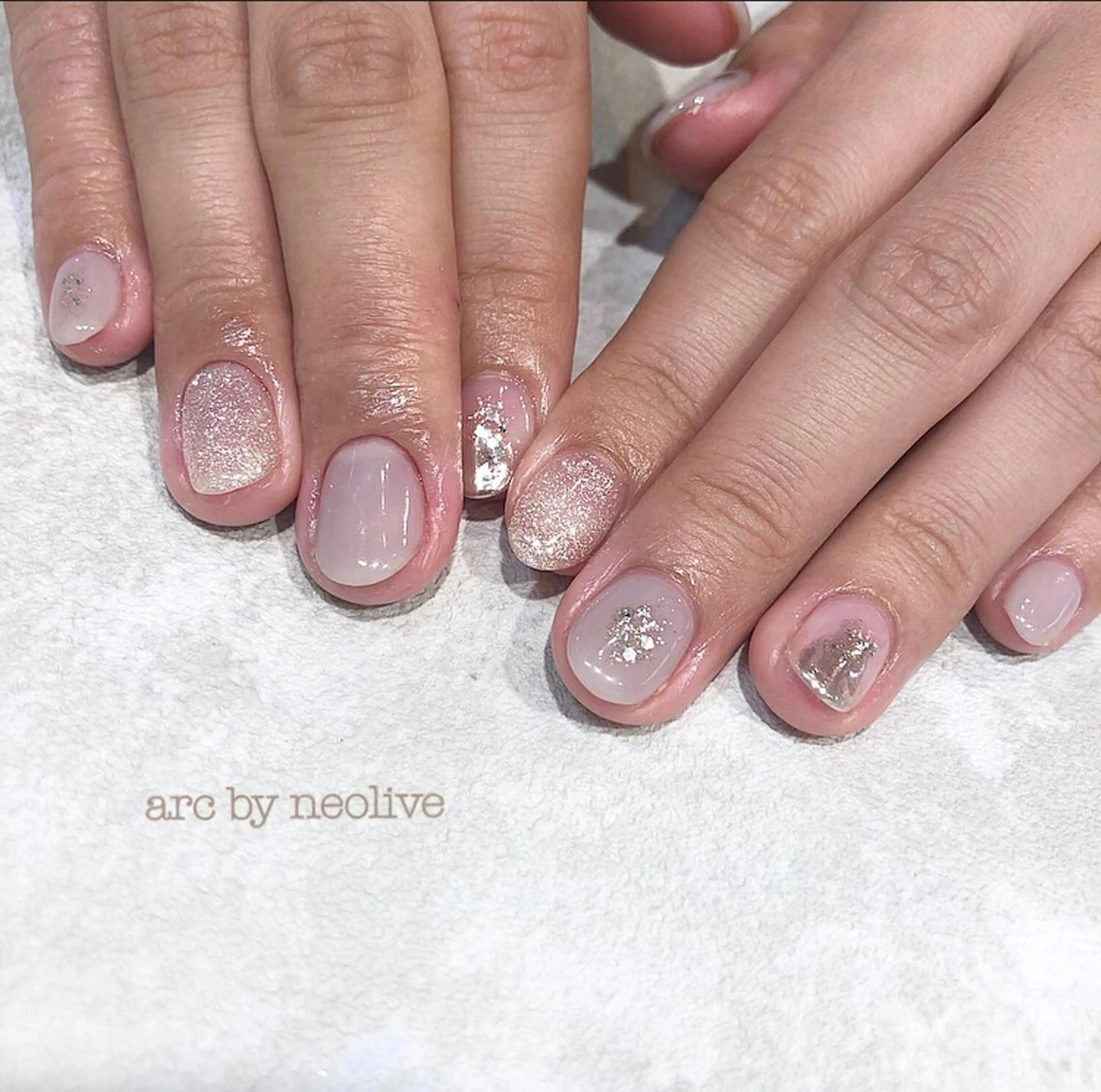 ネイル シンプルネイル rina eye&nailのマツエク・マツパデザイン