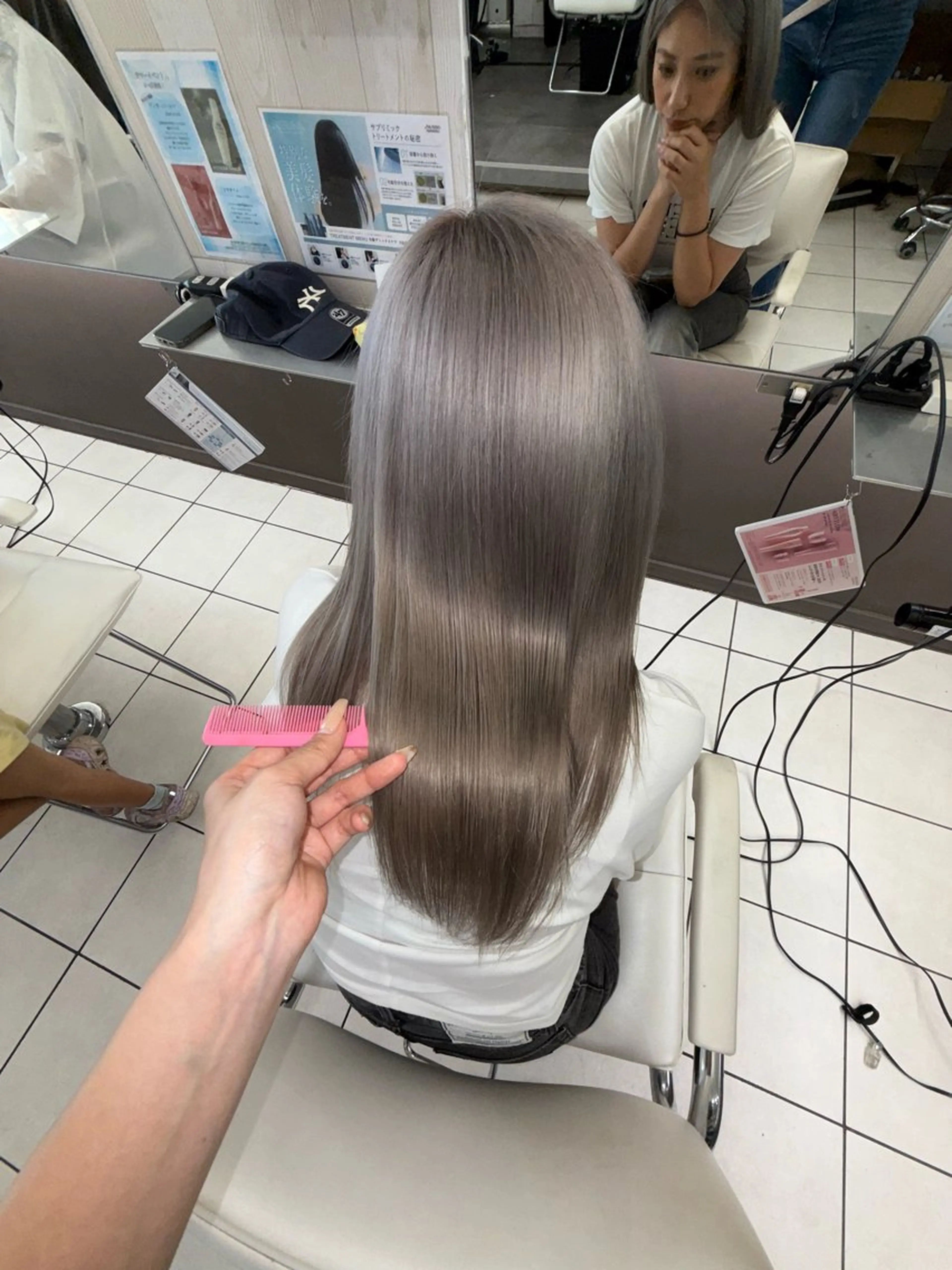 ロング カラー ヘアカラー 髪質改善/艶カラー 白井音葉のヘアスタイル